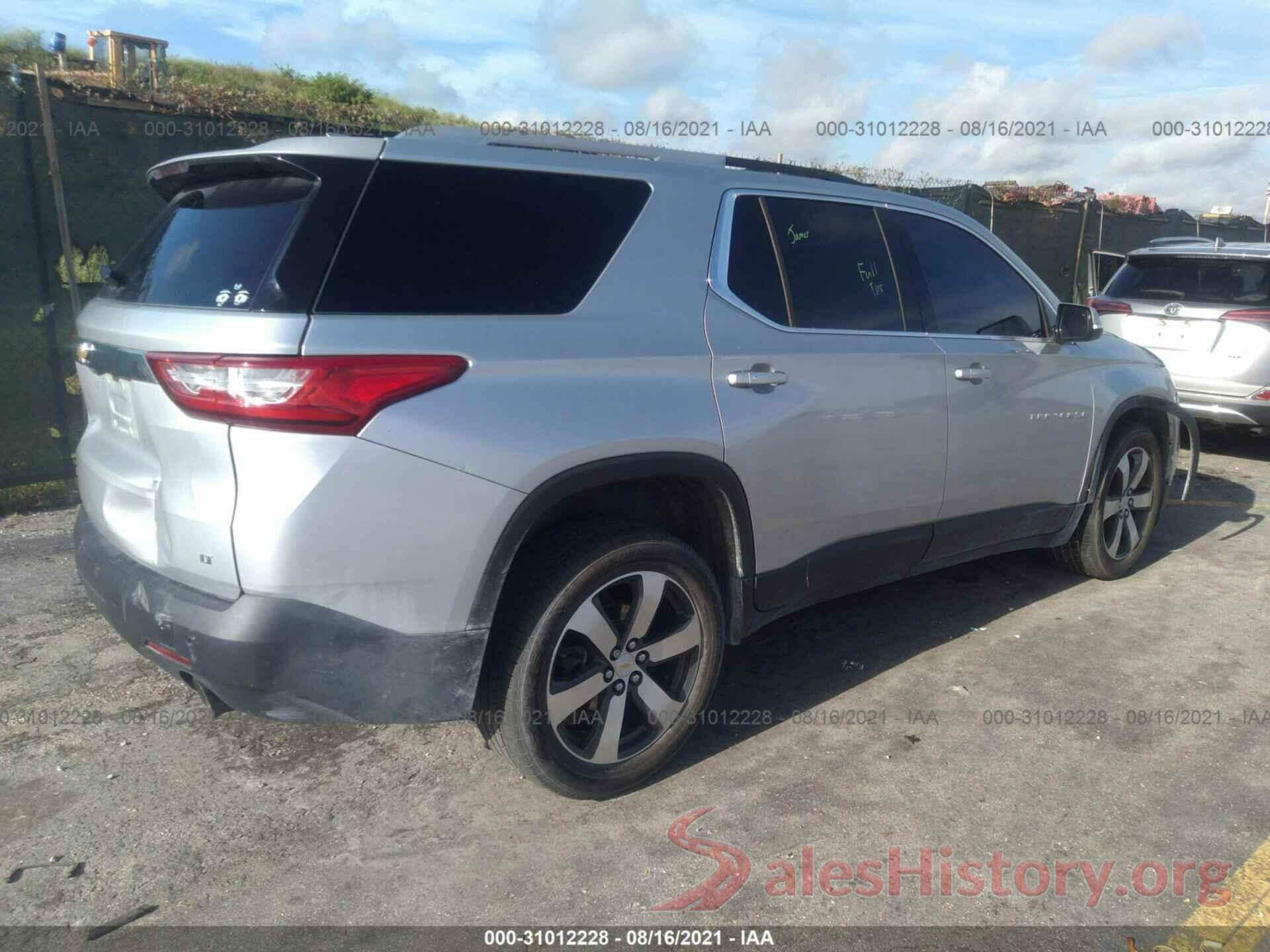 1GNERHKW8JJ129859 2018 CHEVROLET TRAVERSE