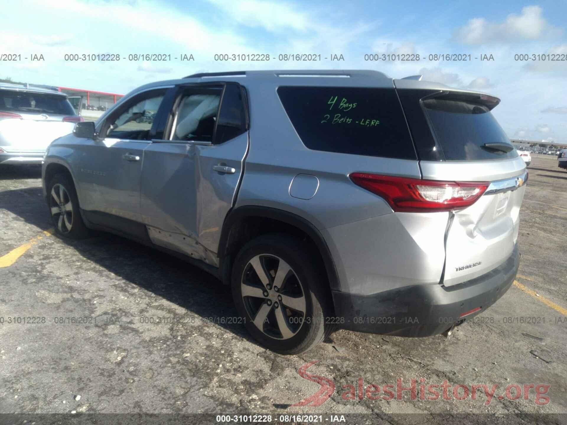 1GNERHKW8JJ129859 2018 CHEVROLET TRAVERSE