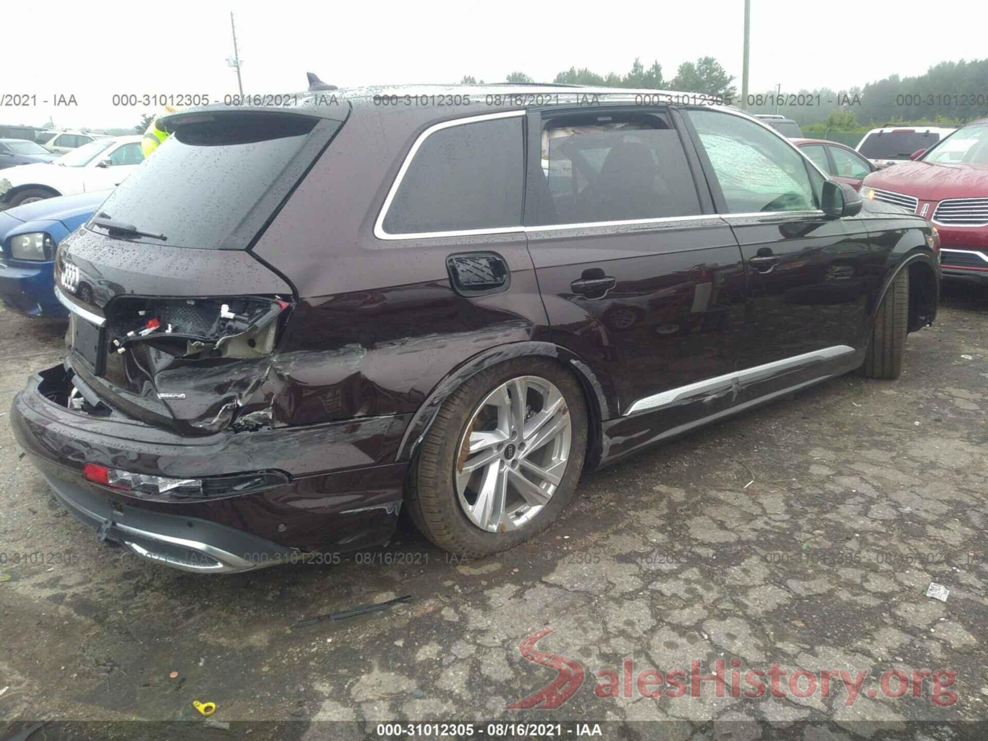 WA1VXAF7XMD030062 2021 AUDI Q7