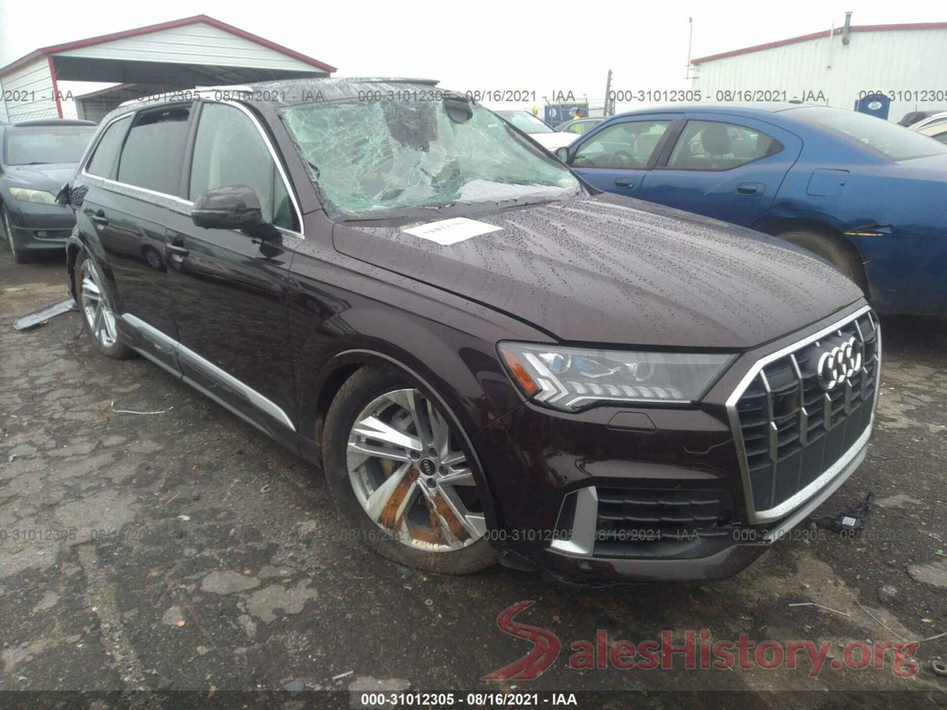 WA1VXAF7XMD030062 2021 AUDI Q7