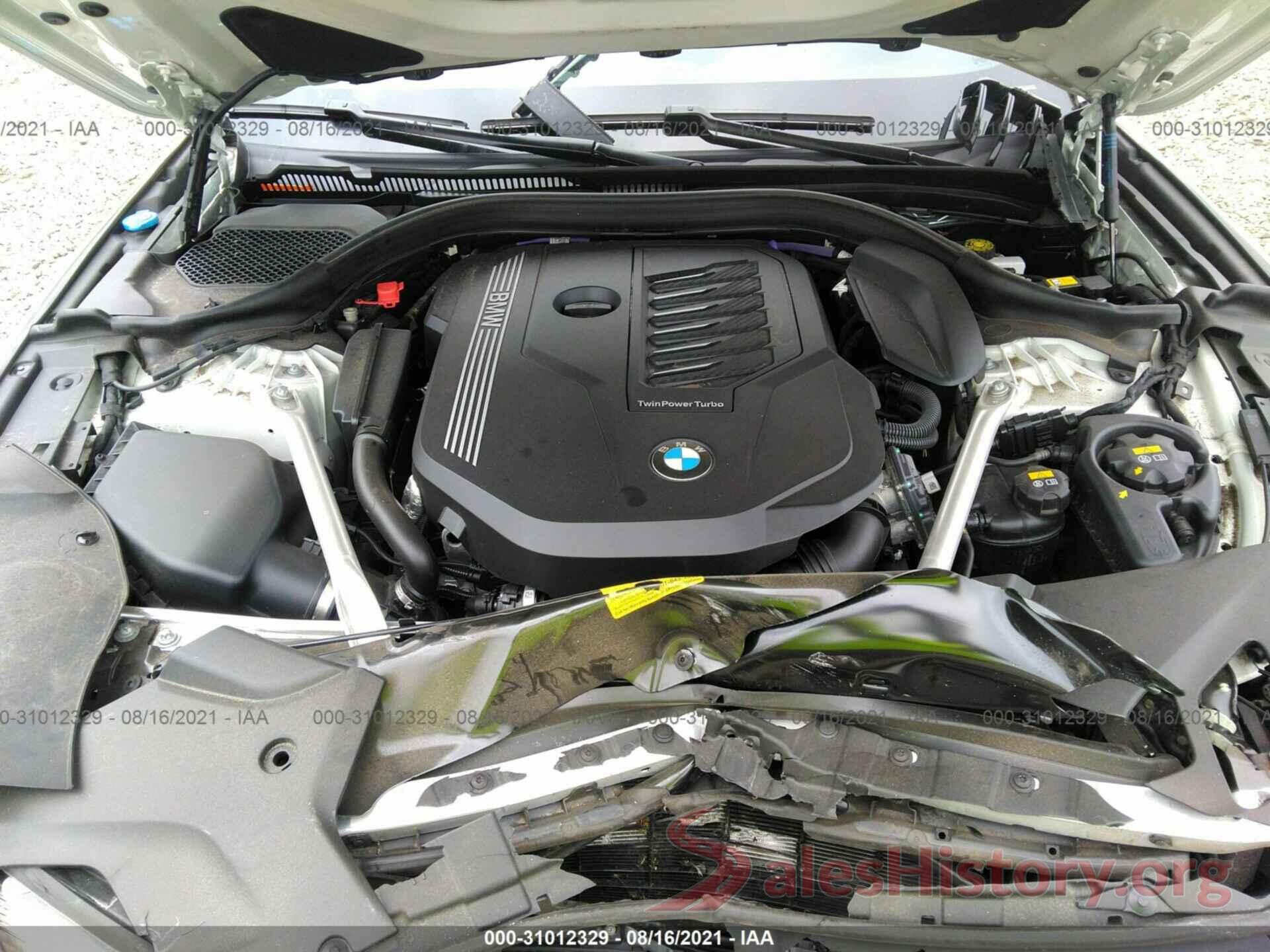 WBA73BJ00MCF40811 2021 BMW 5 SERIES