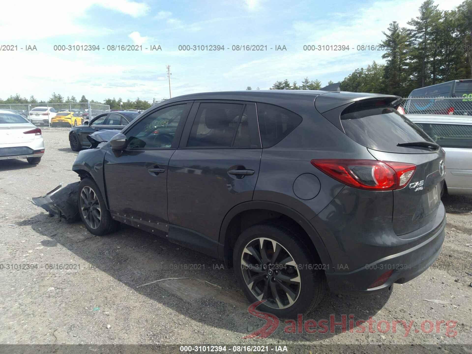 JM3KE4DY6G0833997 2016 MAZDA CX-5