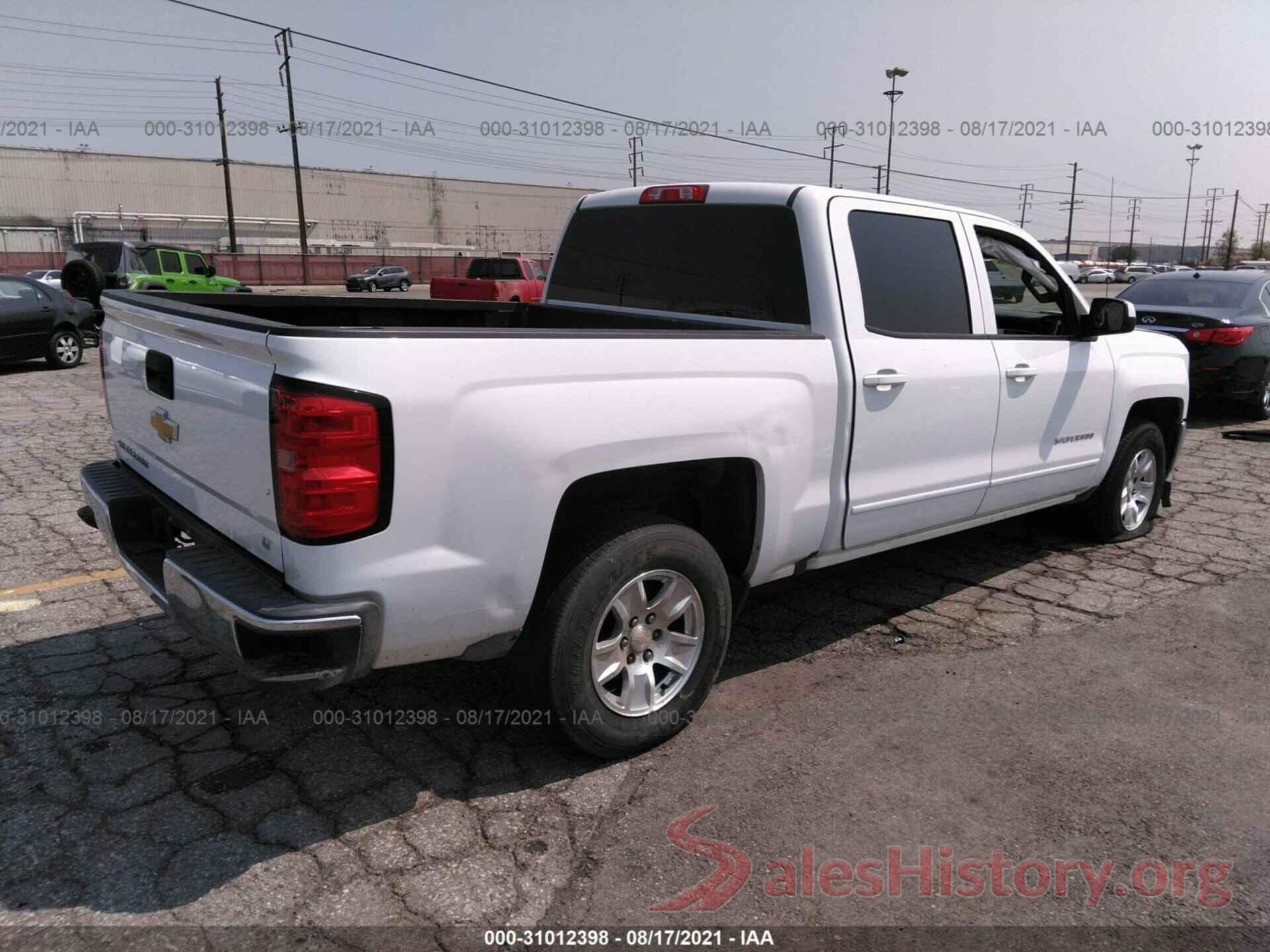 3GCPCREC8GG185837 2016 CHEVROLET SILVERADO 1500