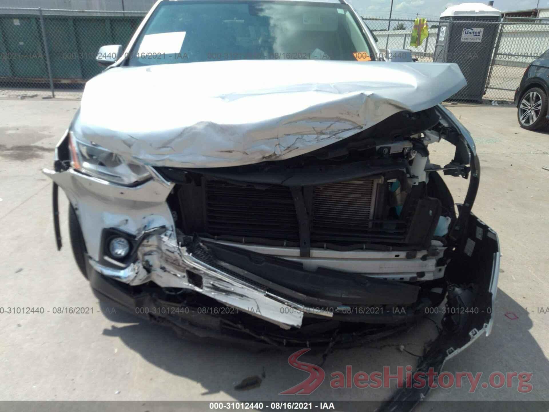 1GNERGKW1JJ269469 2018 CHEVROLET TRAVERSE