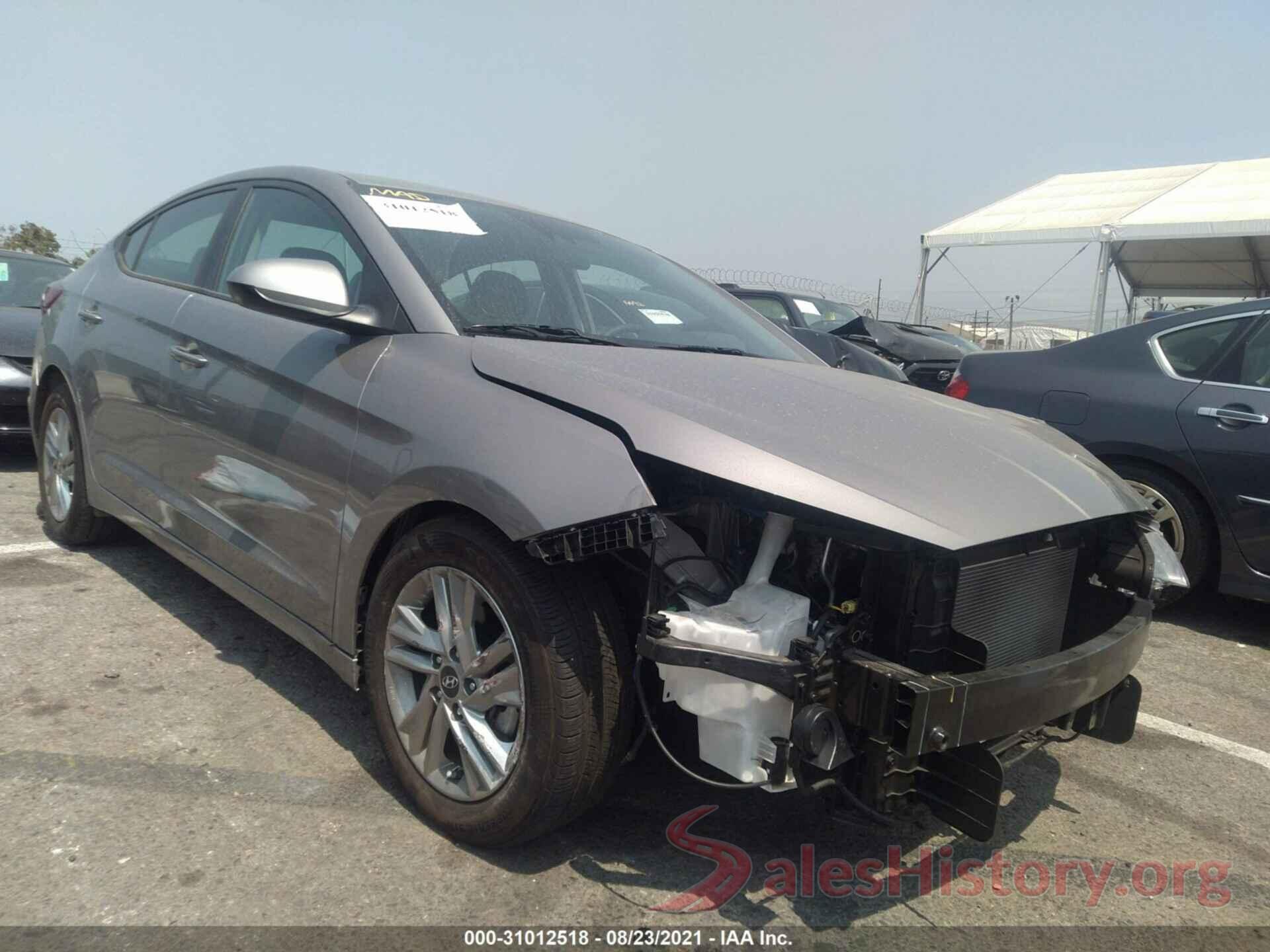 KMHD84LFXLU070518 2020 HYUNDAI ELANTRA