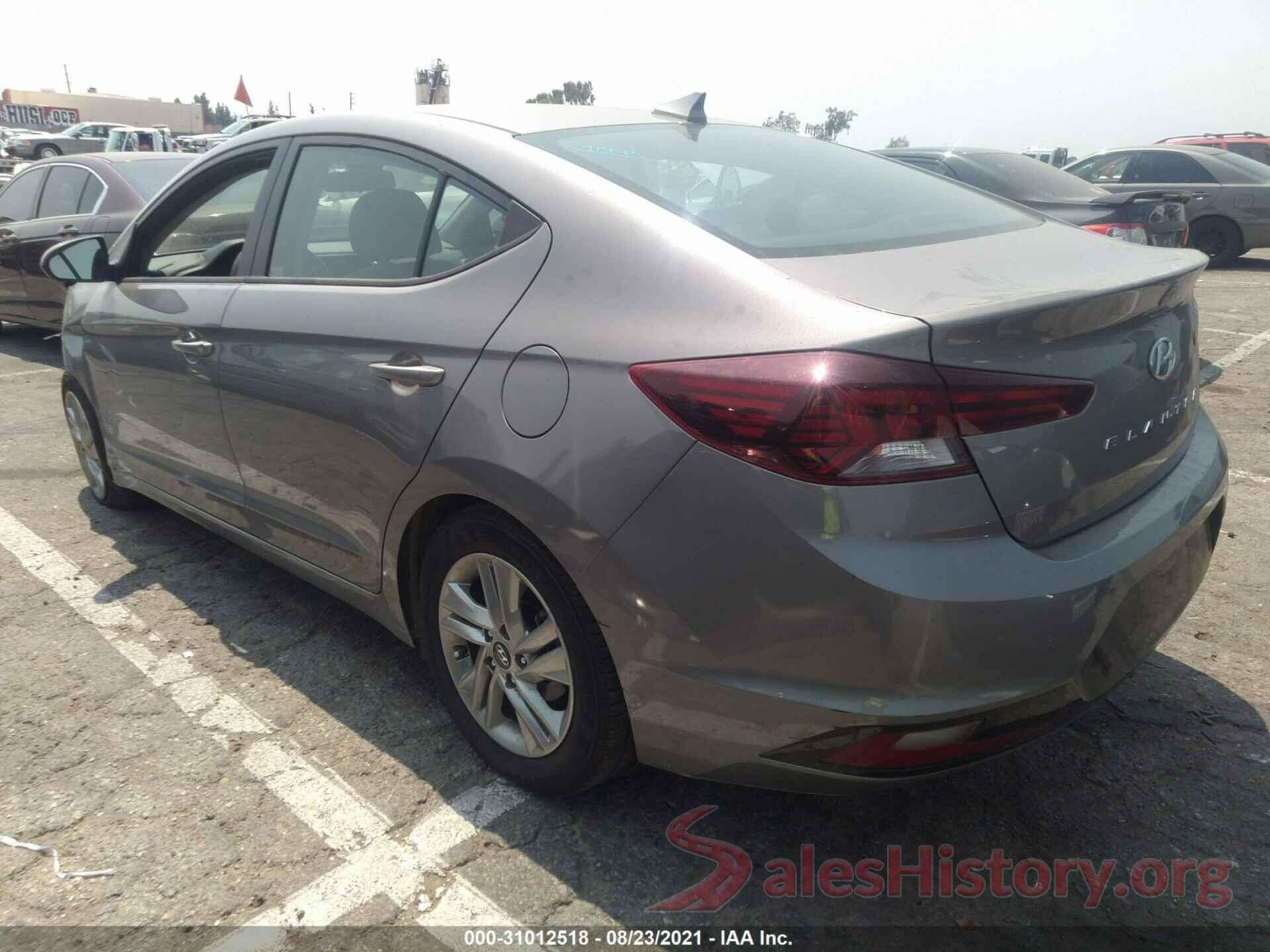 KMHD84LFXLU070518 2020 HYUNDAI ELANTRA