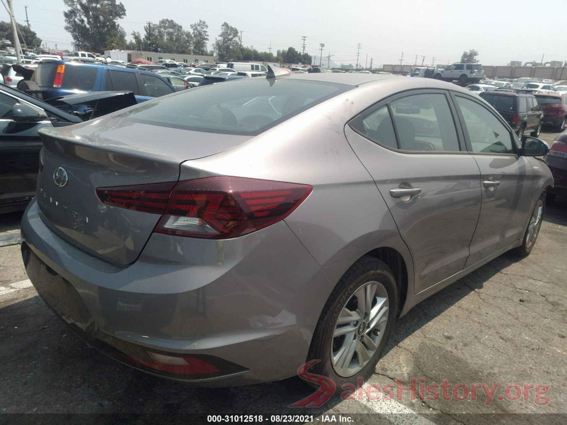 KMHD84LFXLU070518 2020 HYUNDAI ELANTRA