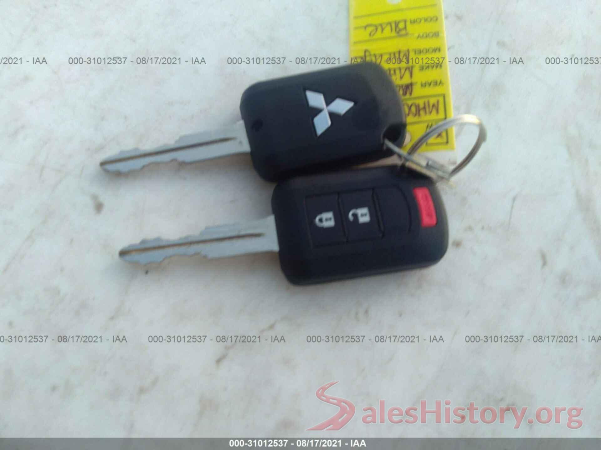 ML32AUHJ1MH006121 2021 MITSUBISHI MIRAGE