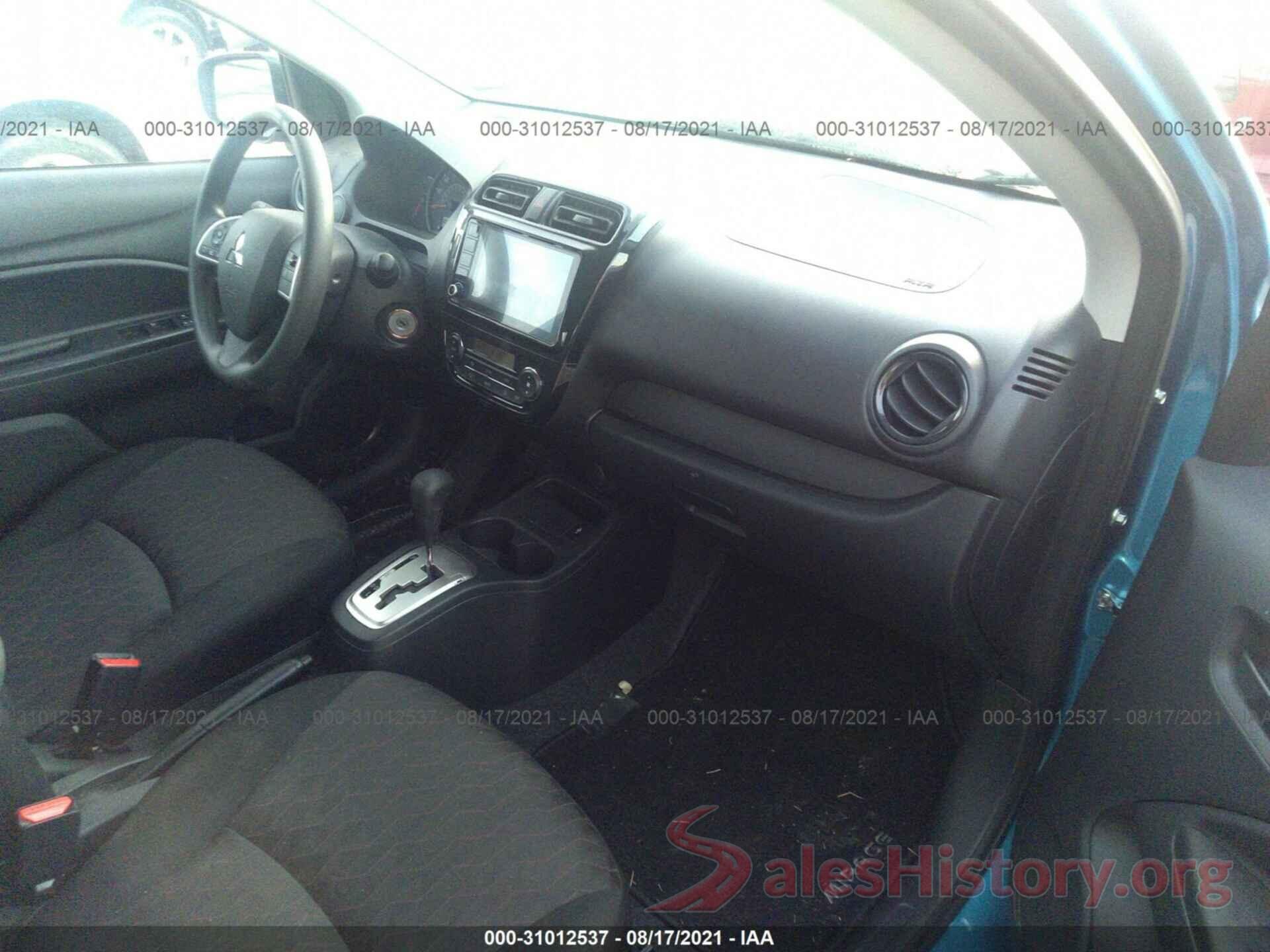 ML32AUHJ1MH006121 2021 MITSUBISHI MIRAGE