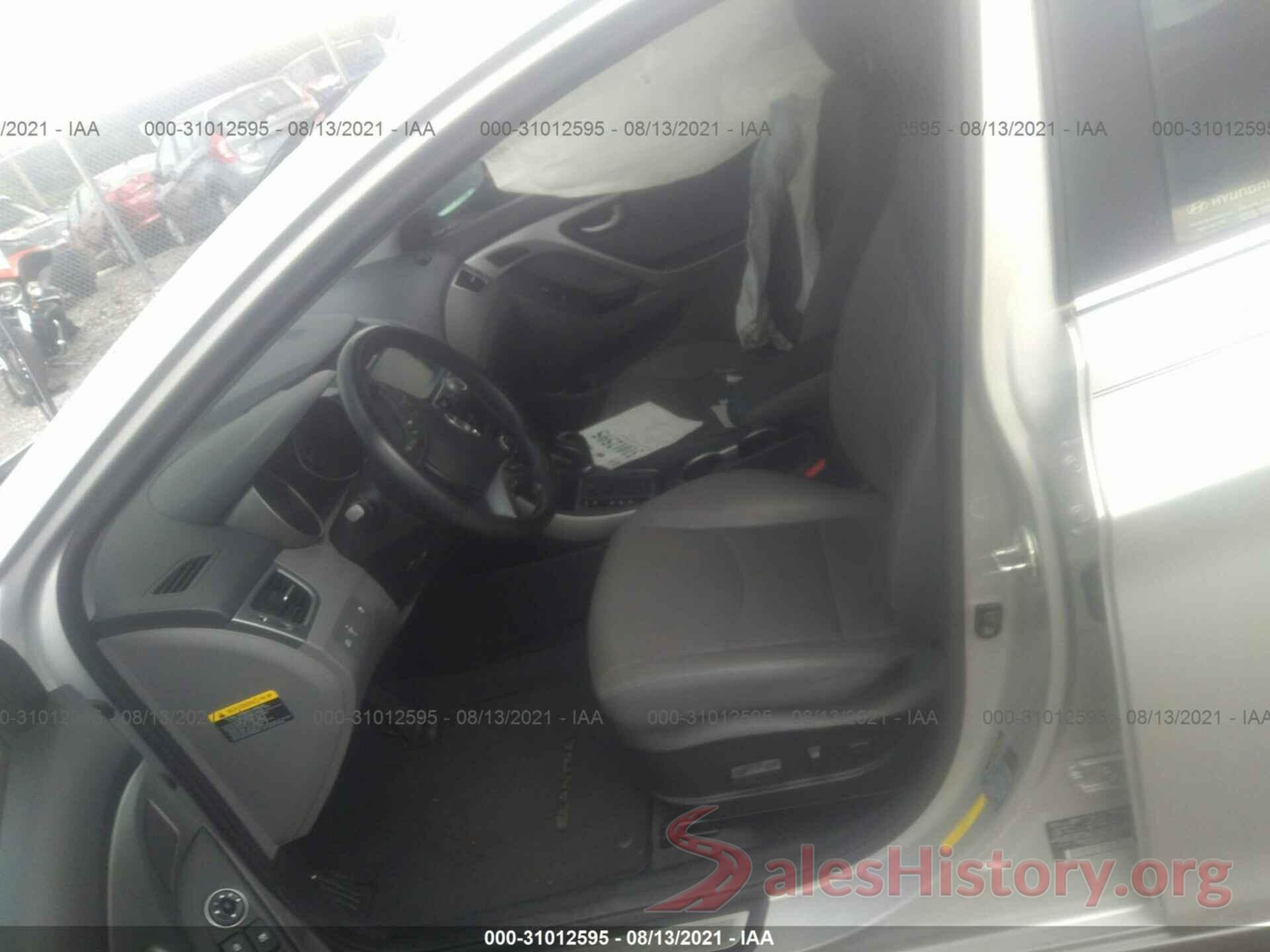 KMHDH4AE0GU598231 2016 HYUNDAI ELANTRA