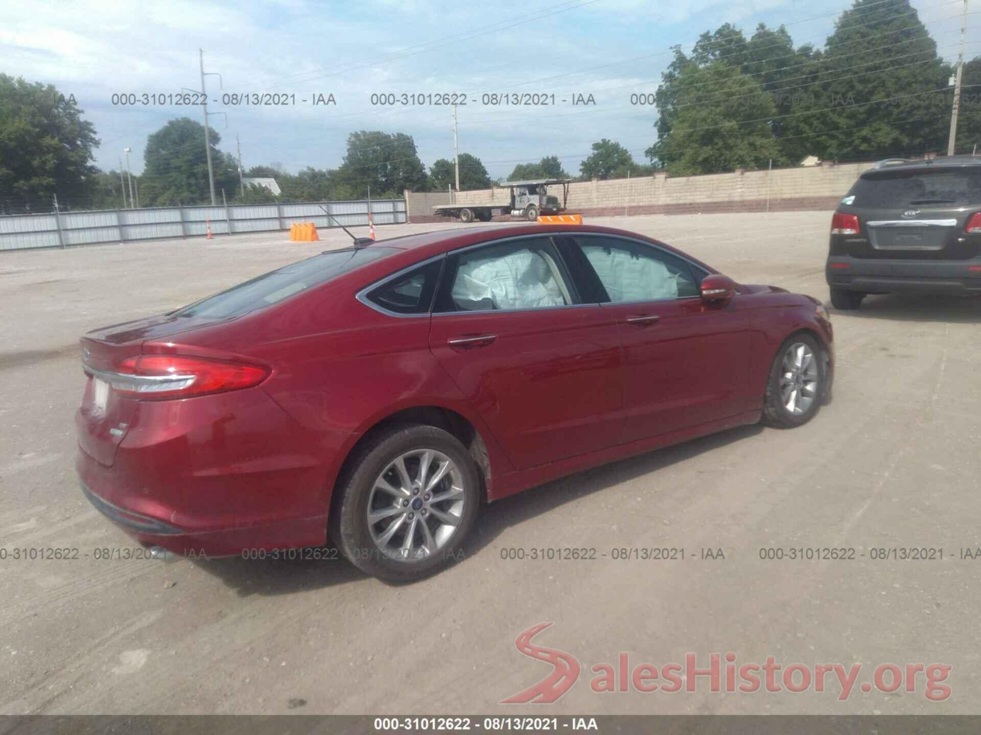 3FA6P0HD6HR215056 2017 FORD FUSION