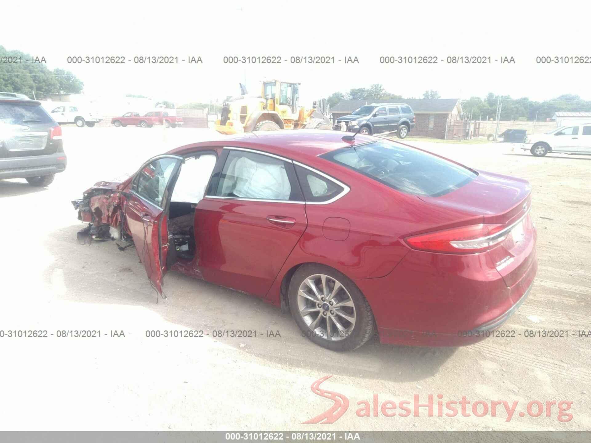 3FA6P0HD6HR215056 2017 FORD FUSION