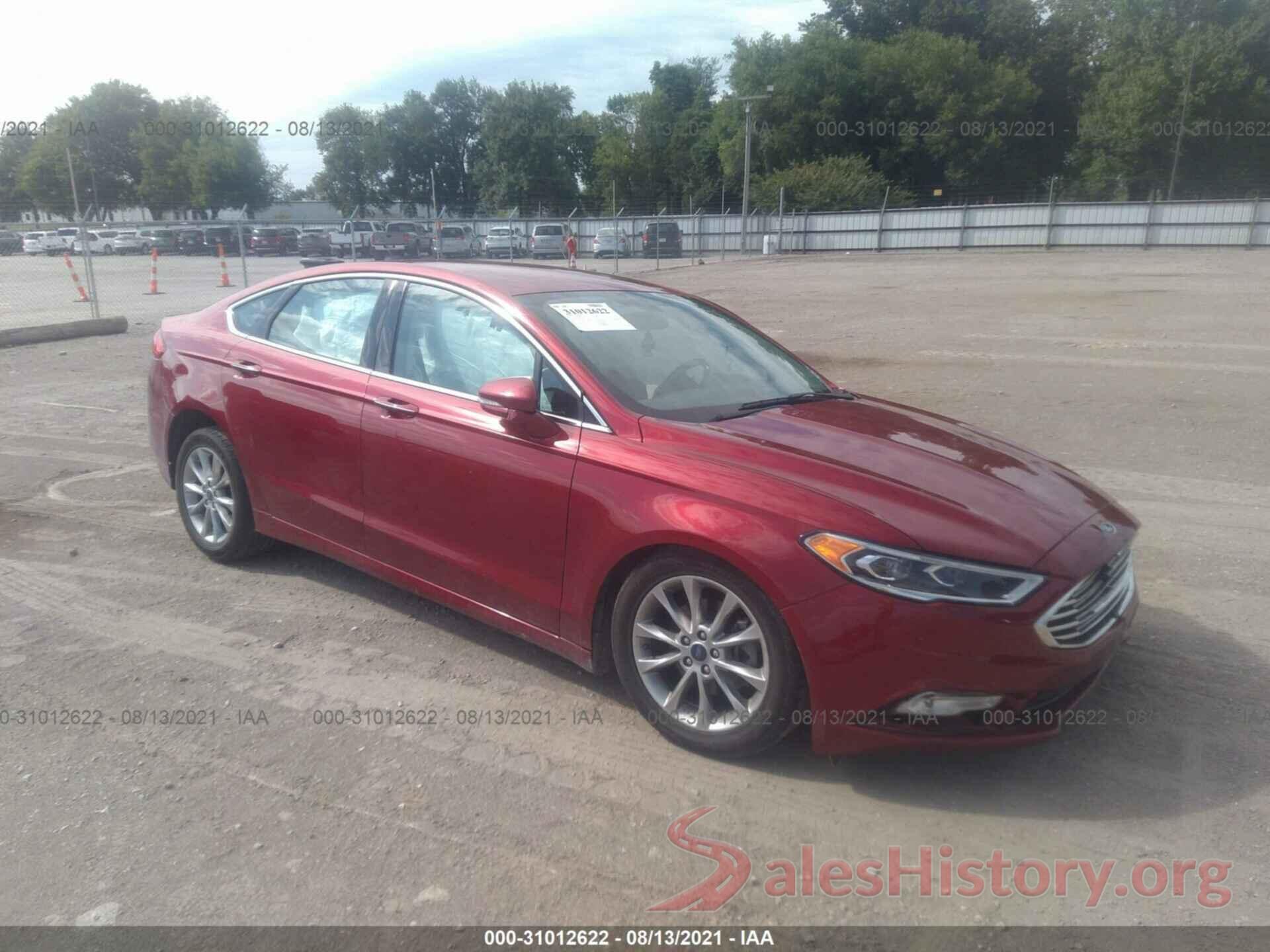 3FA6P0HD6HR215056 2017 FORD FUSION