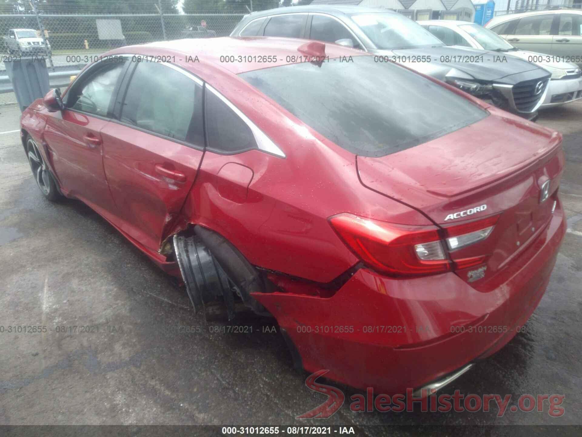 1HGCV1F34LA087052 2020 HONDA ACCORD SEDAN