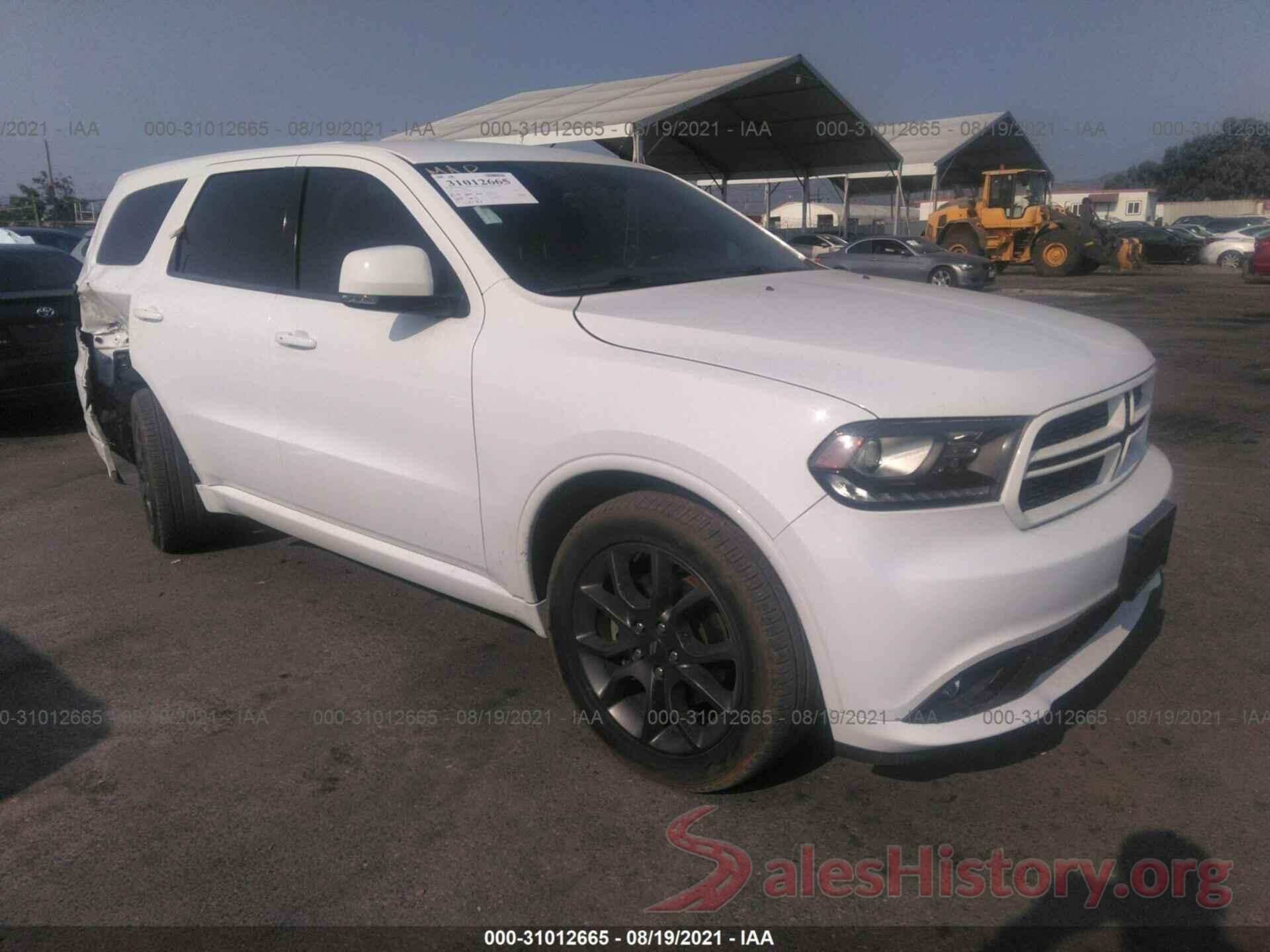 1C4SDHCT8HC686669 2017 DODGE DURANGO