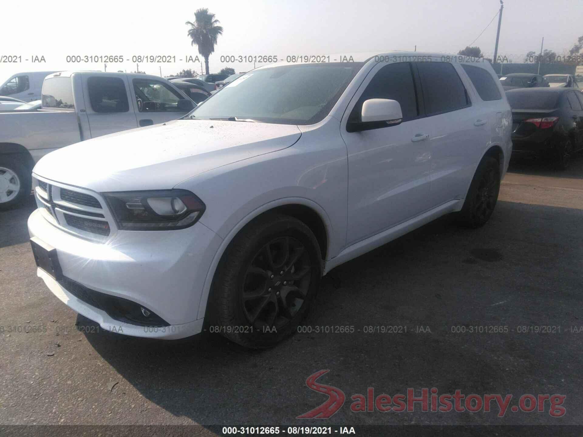 1C4SDHCT8HC686669 2017 DODGE DURANGO