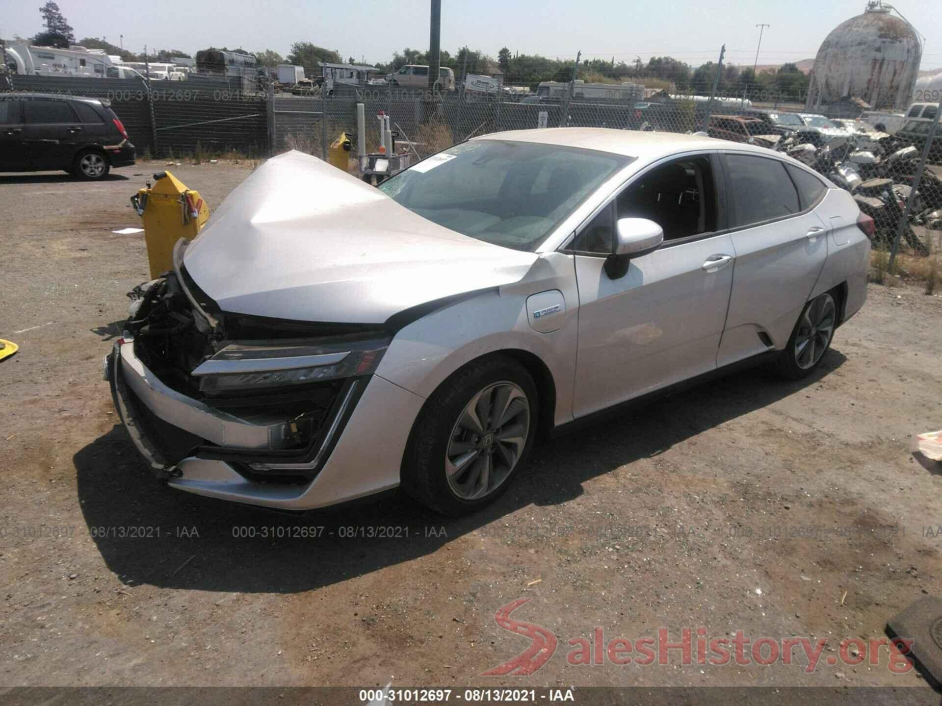 JHMZC5F34JC004693 2018 HONDA CLARITY PLUG-IN HYBRID