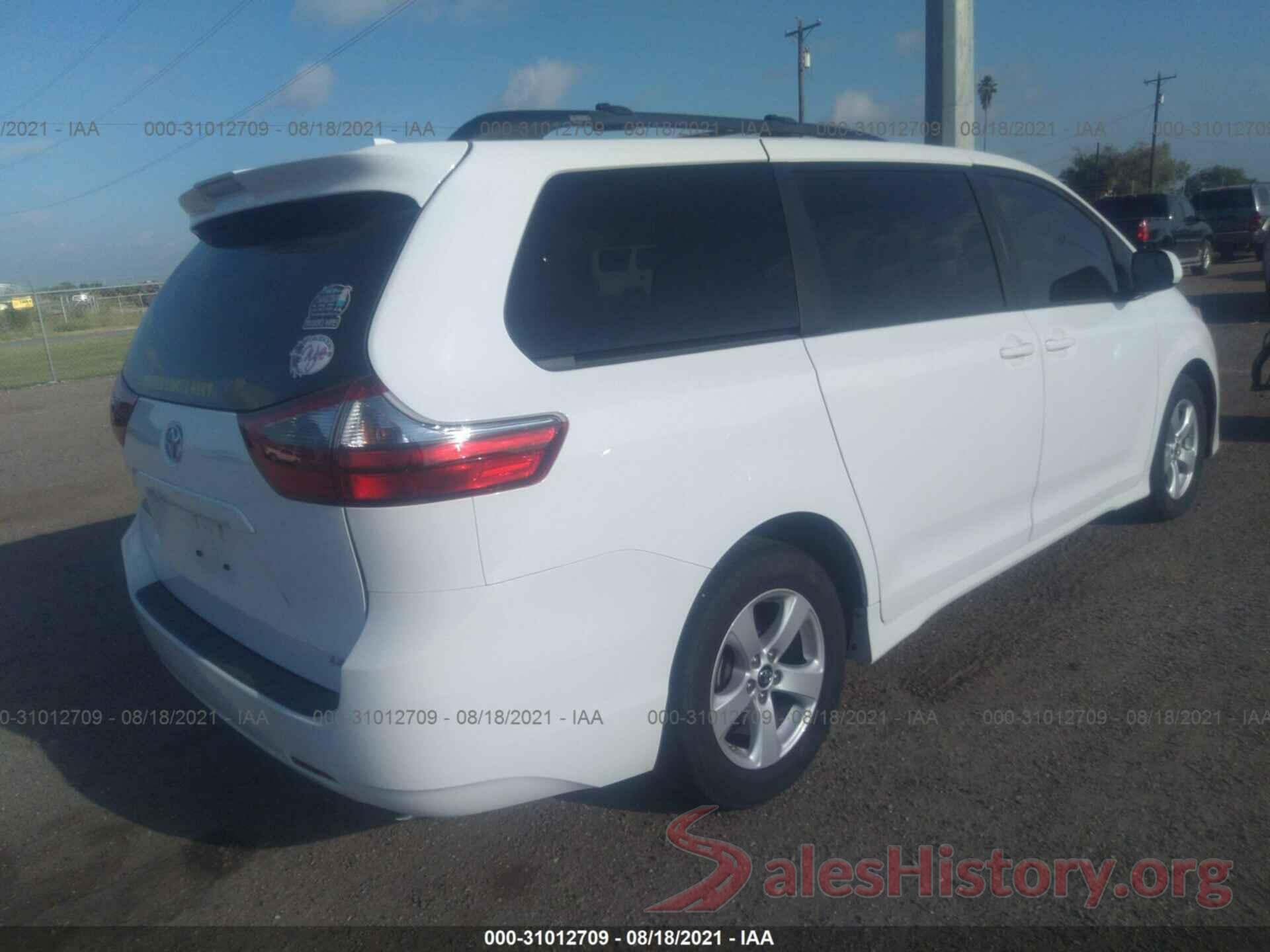 5TDKZ3DC9LS033567 2020 TOYOTA SIENNA