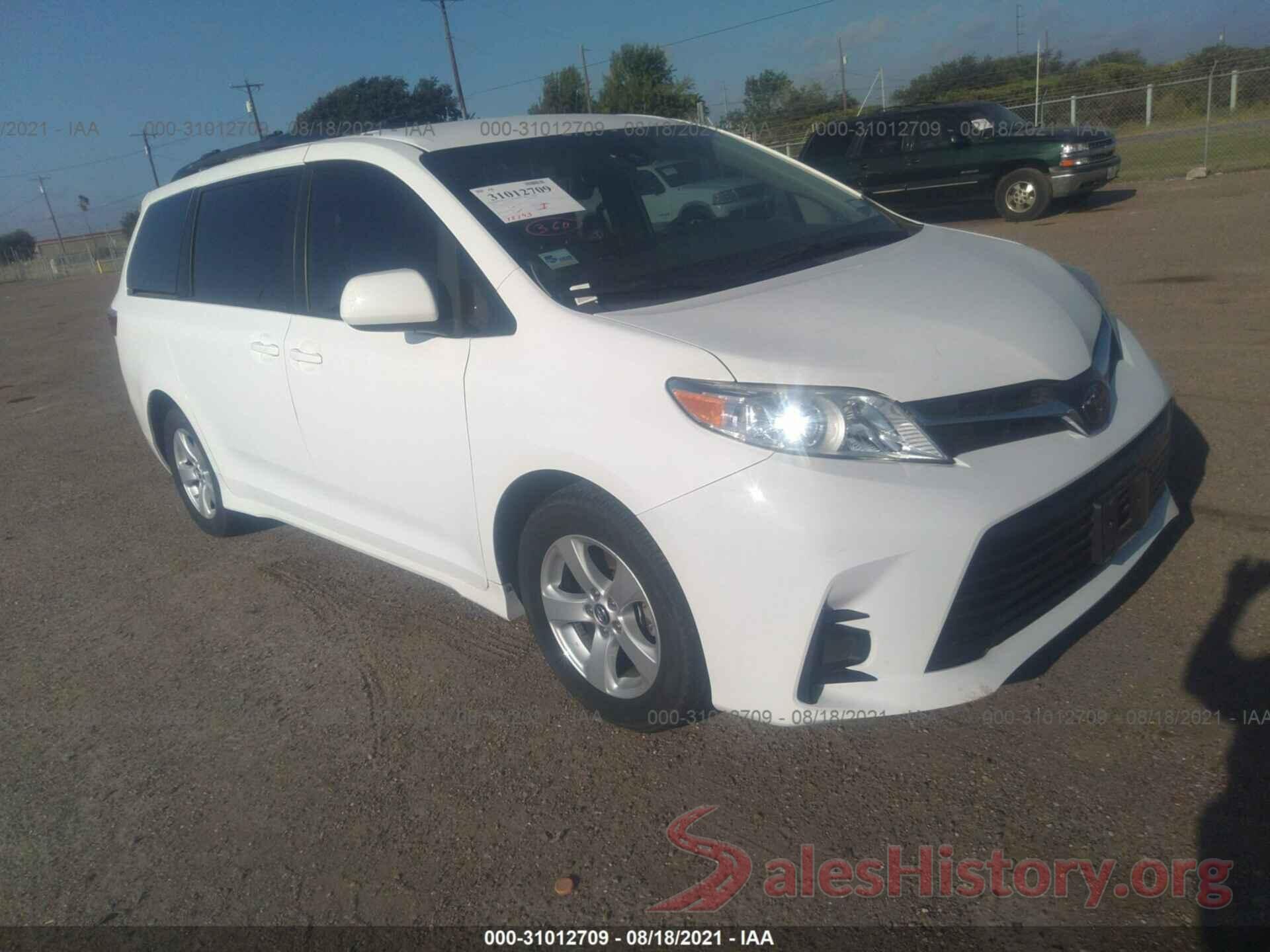 5TDKZ3DC9LS033567 2020 TOYOTA SIENNA