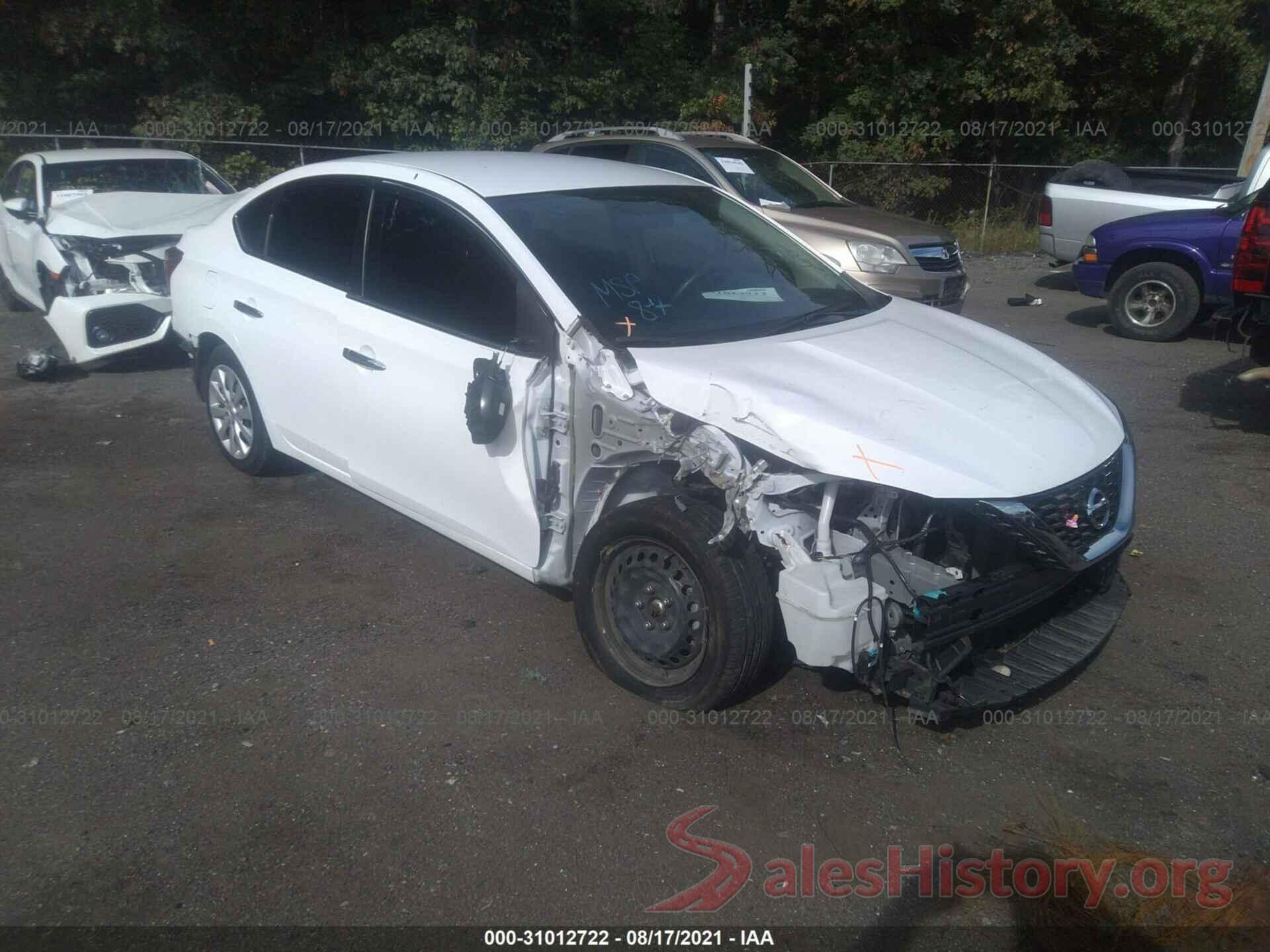 3N1AB7AP8KY223367 2019 NISSAN SENTRA