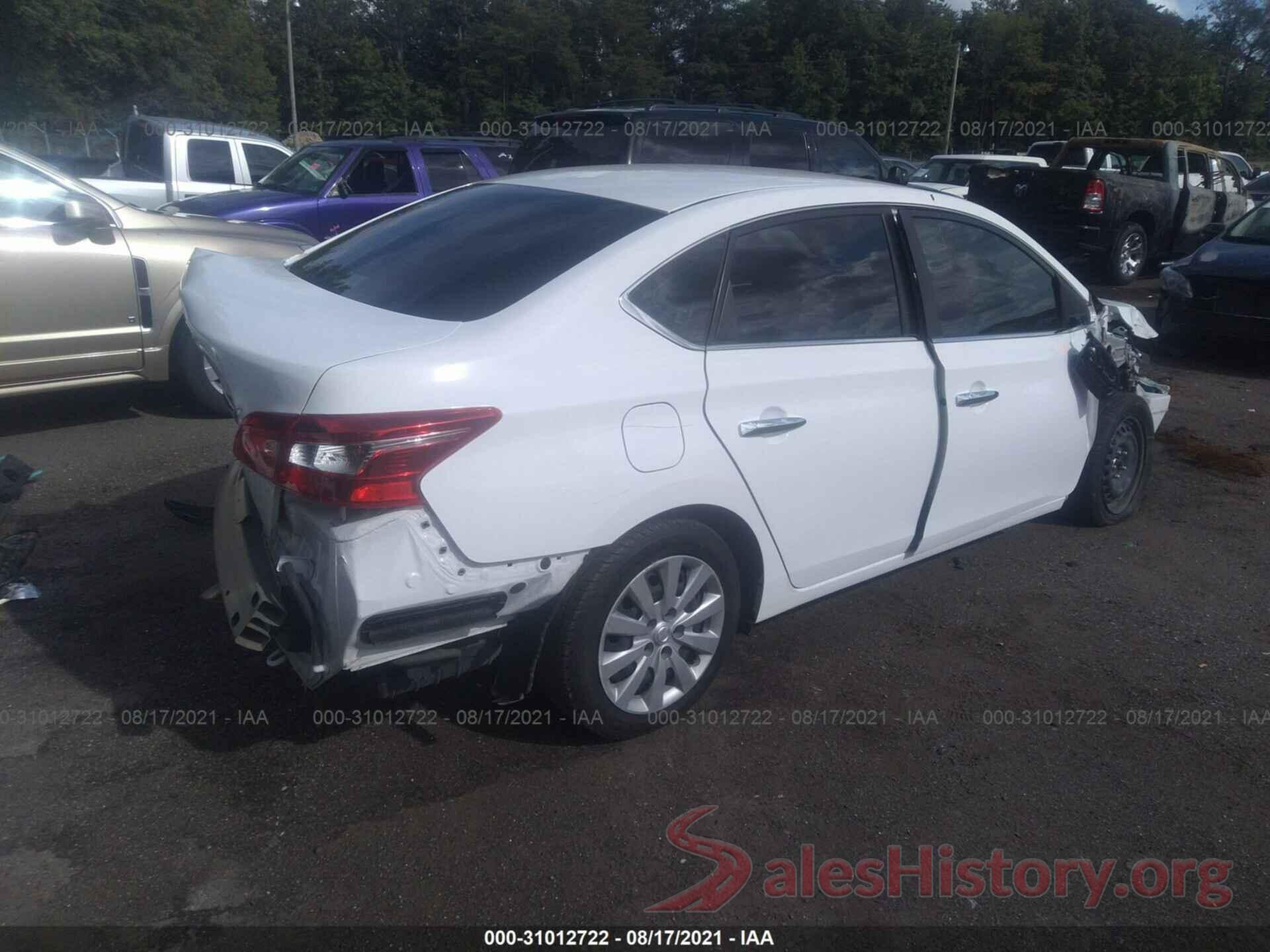 3N1AB7AP8KY223367 2019 NISSAN SENTRA