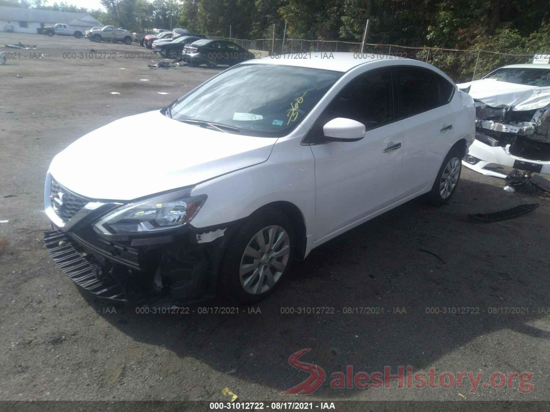 3N1AB7AP8KY223367 2019 NISSAN SENTRA