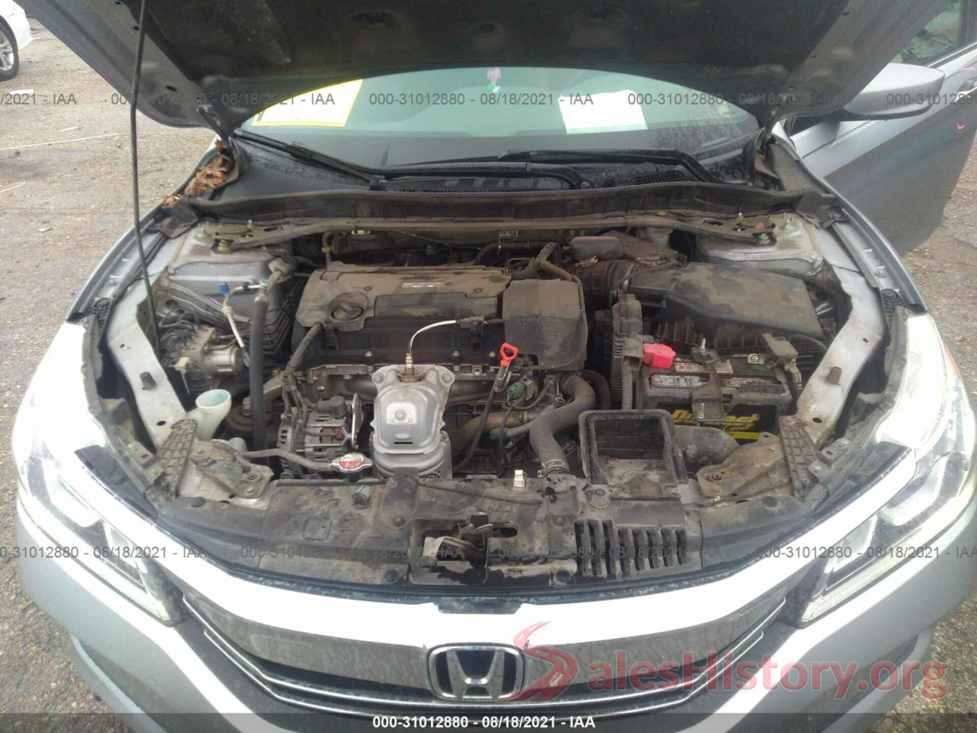 1HGCR2F52GA091652 2016 HONDA ACCORD SEDAN