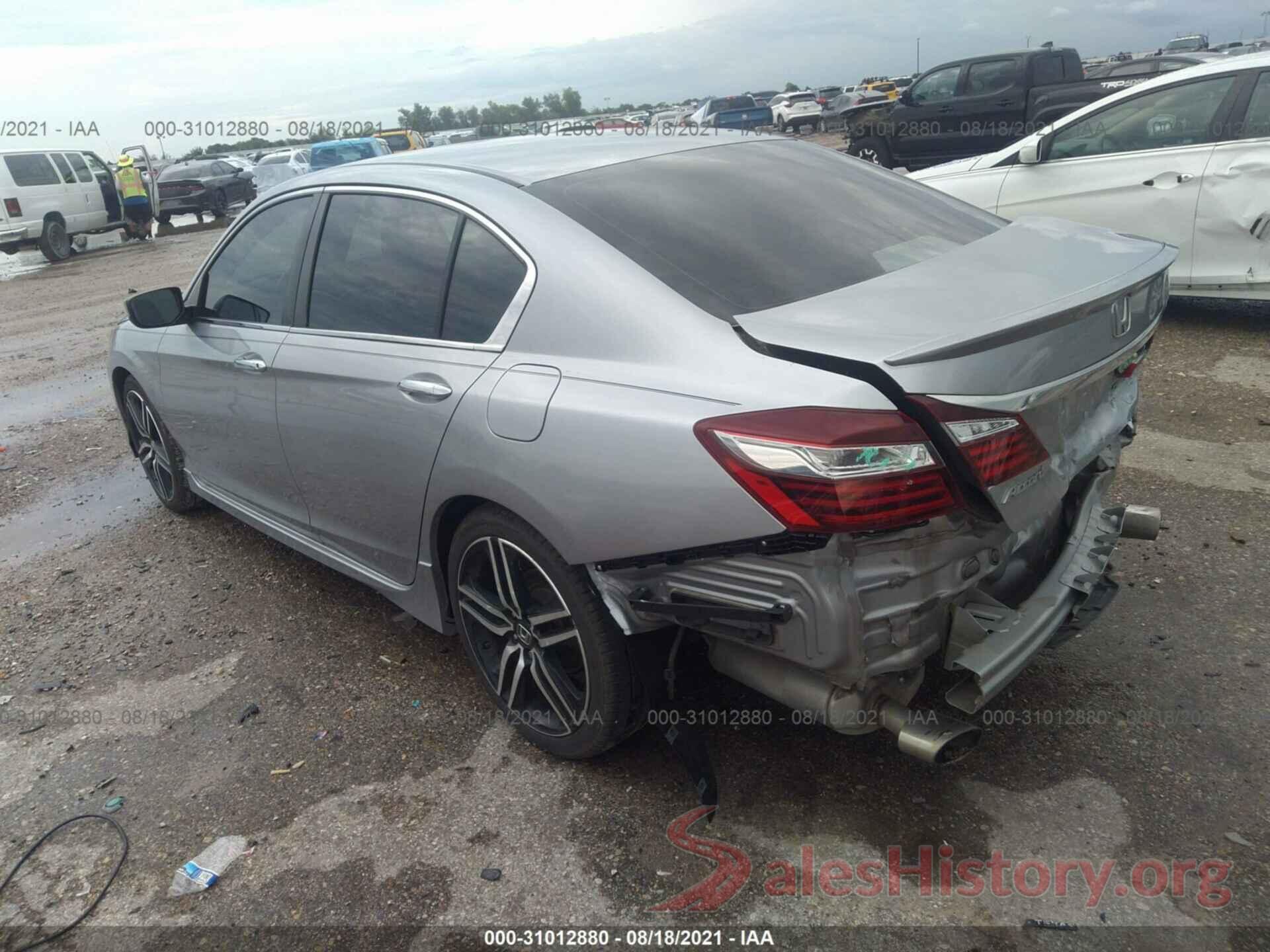 1HGCR2F52GA091652 2016 HONDA ACCORD SEDAN