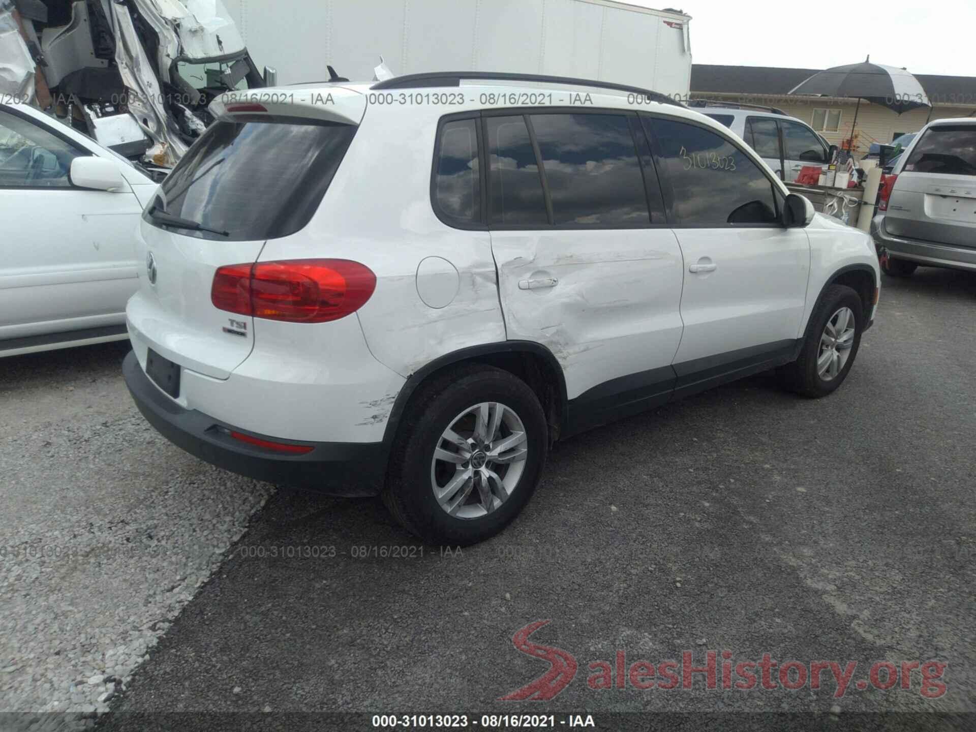 WVGBV7AX2GW511937 2016 VOLKSWAGEN TIGUAN