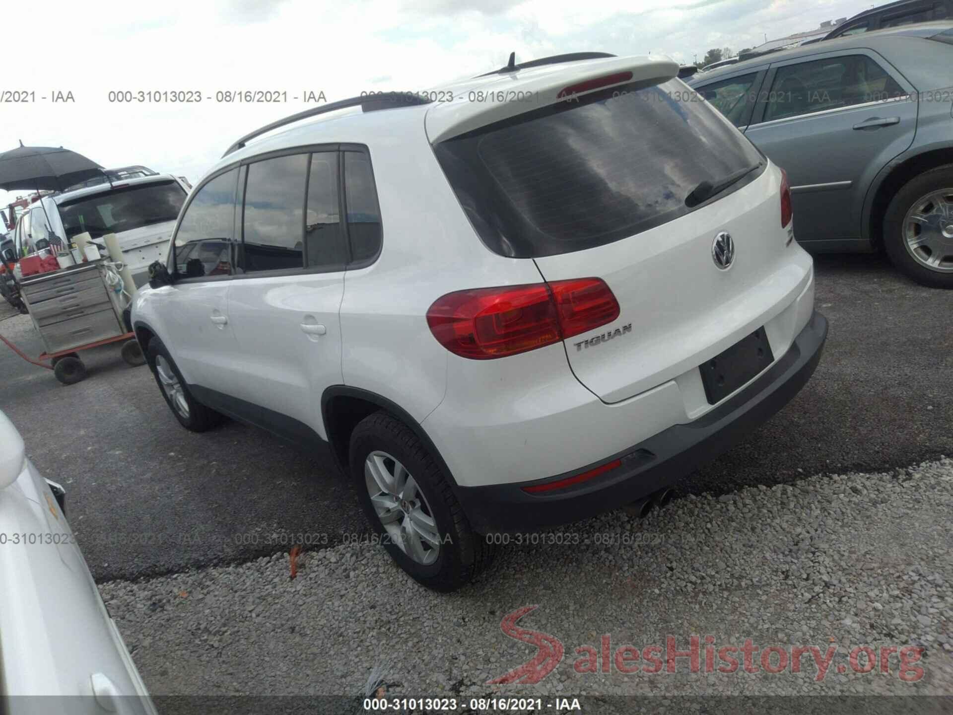 WVGBV7AX2GW511937 2016 VOLKSWAGEN TIGUAN