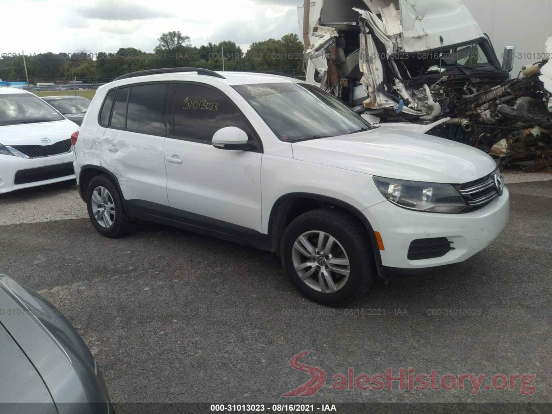 WVGBV7AX2GW511937 2016 VOLKSWAGEN TIGUAN