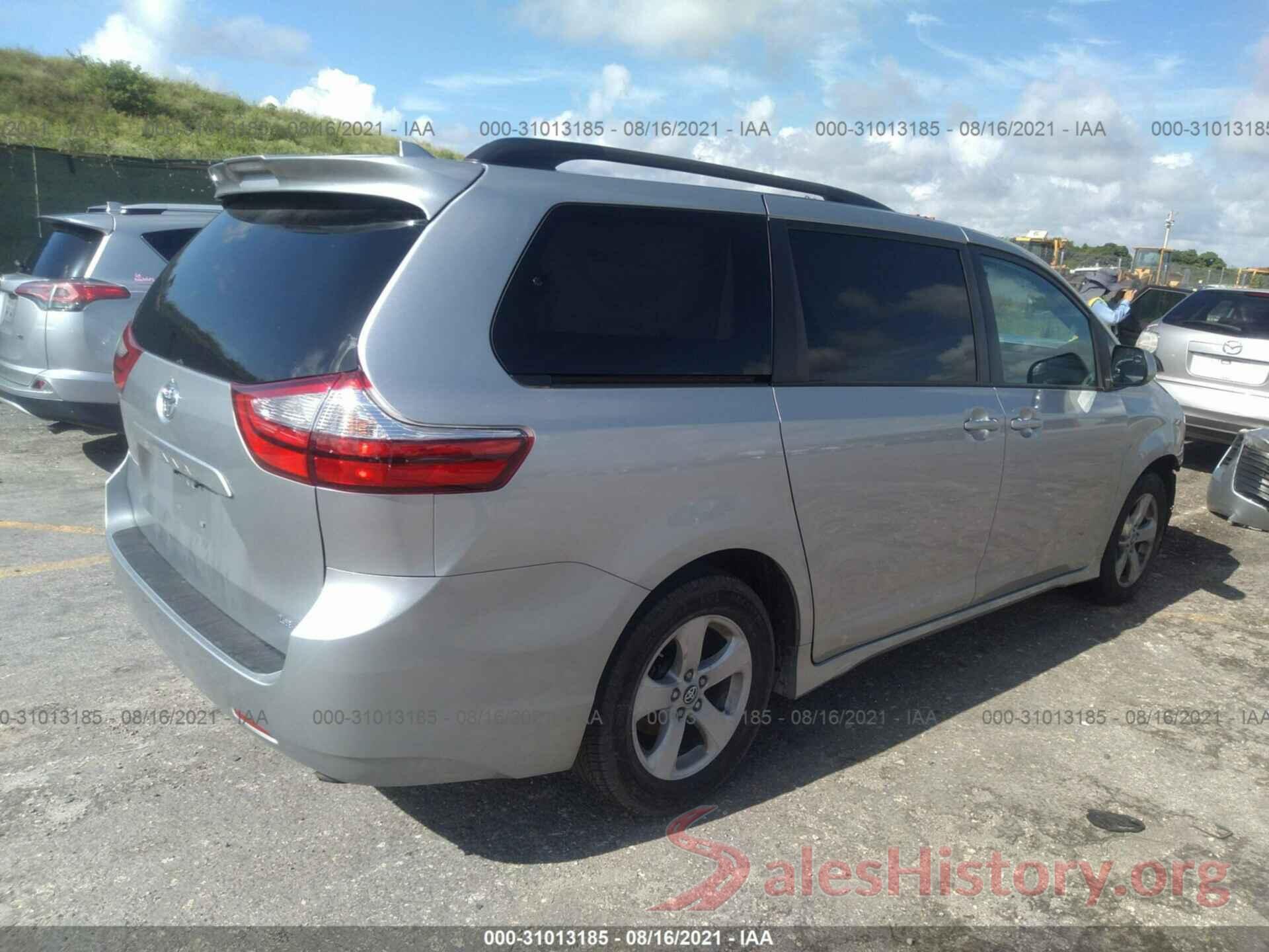 5TDKZ3DC4KS009269 2019 TOYOTA SIENNA