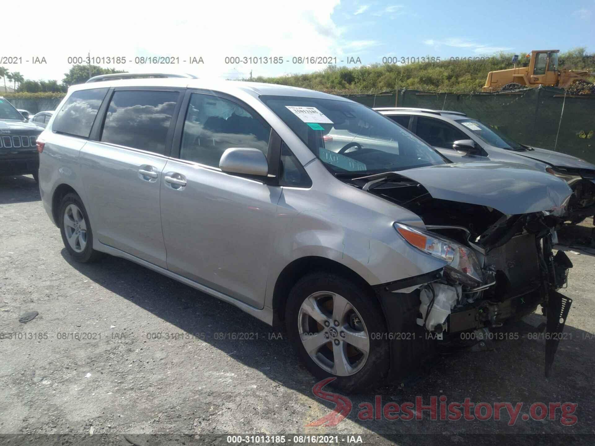 5TDKZ3DC4KS009269 2019 TOYOTA SIENNA