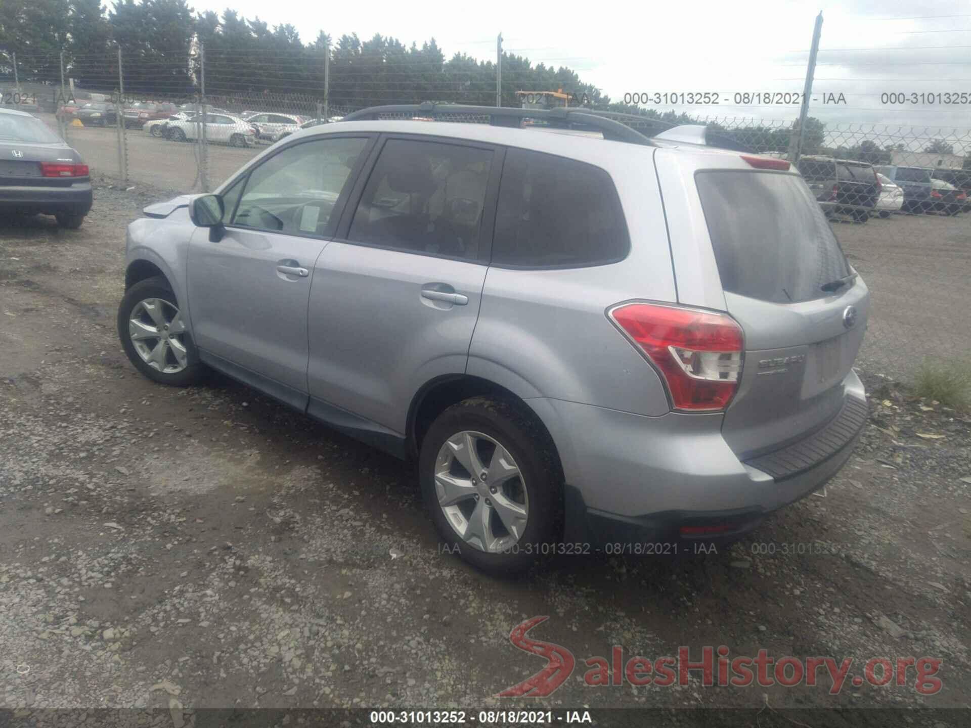 JF2SJADC3GH486932 2016 SUBARU FORESTER