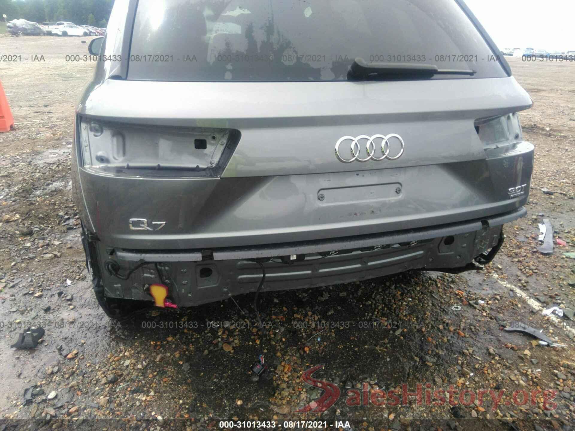 WA1VAAF74JD015019 2018 AUDI Q7