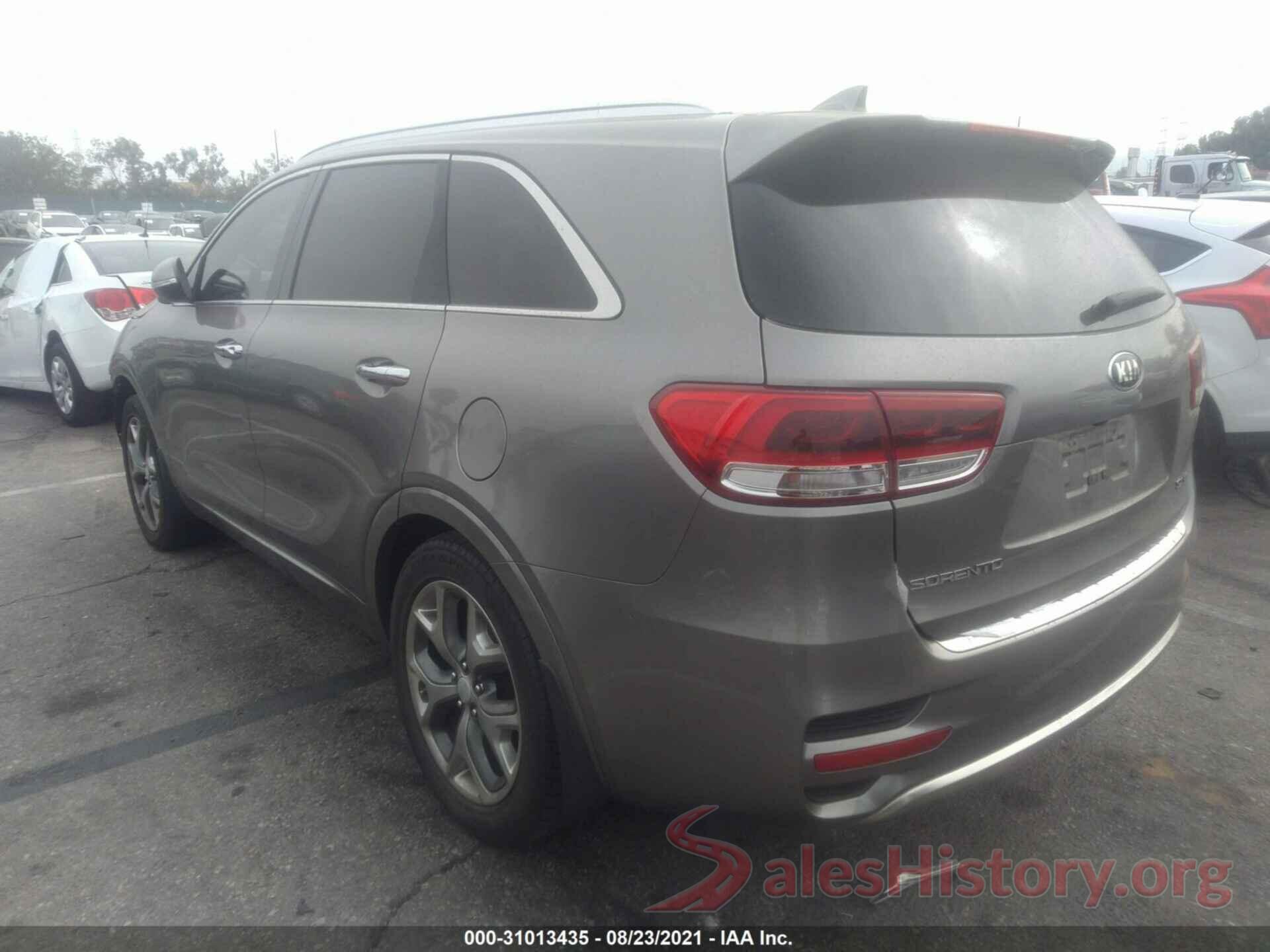 5XYPK4A51GG171063 2016 KIA SORENTO