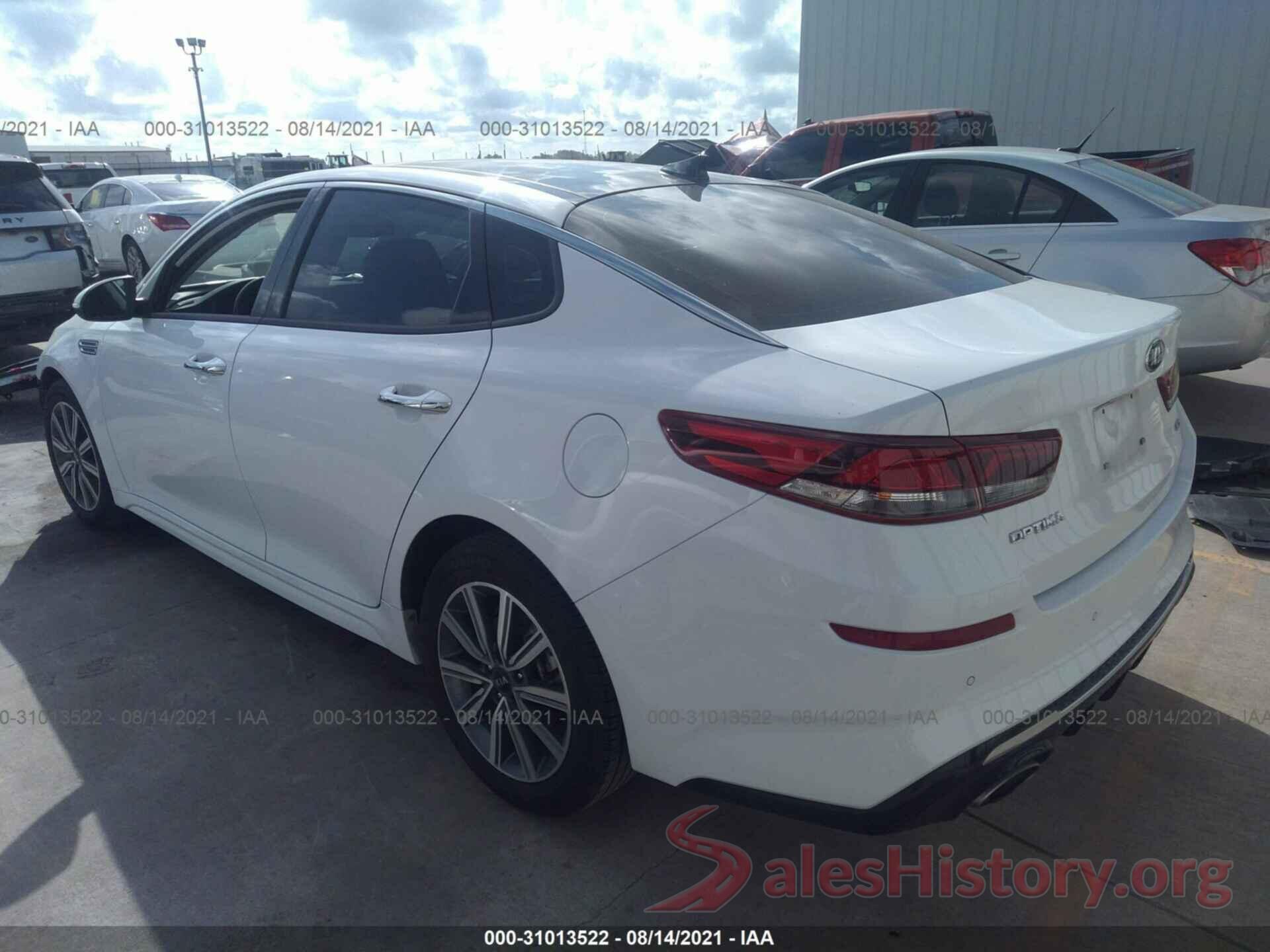 5XXGU4L13LG395177 2020 KIA OPTIMA