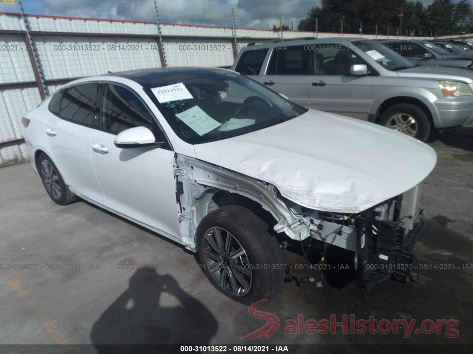 5XXGU4L13LG395177 2020 KIA OPTIMA