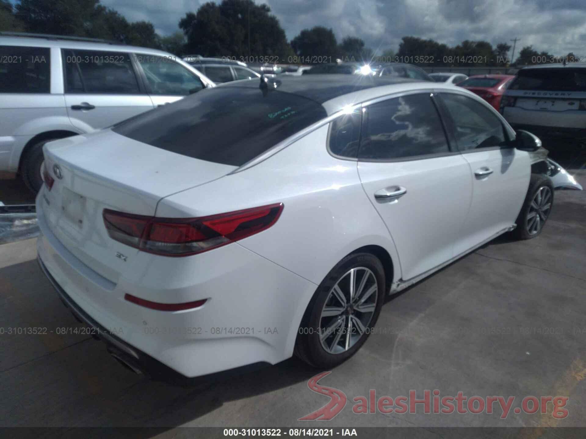 5XXGU4L13LG395177 2020 KIA OPTIMA