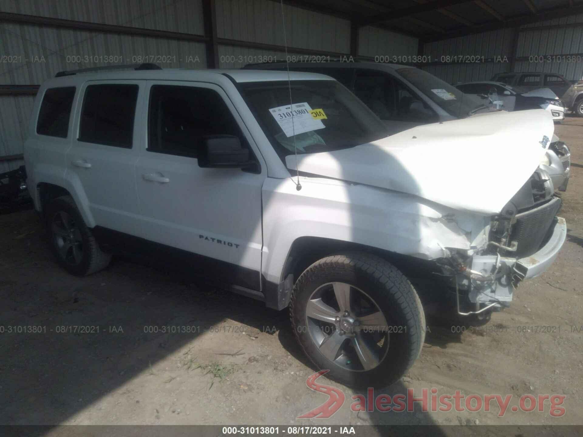 1C4NJRFB8GD789677 2016 JEEP PATRIOT