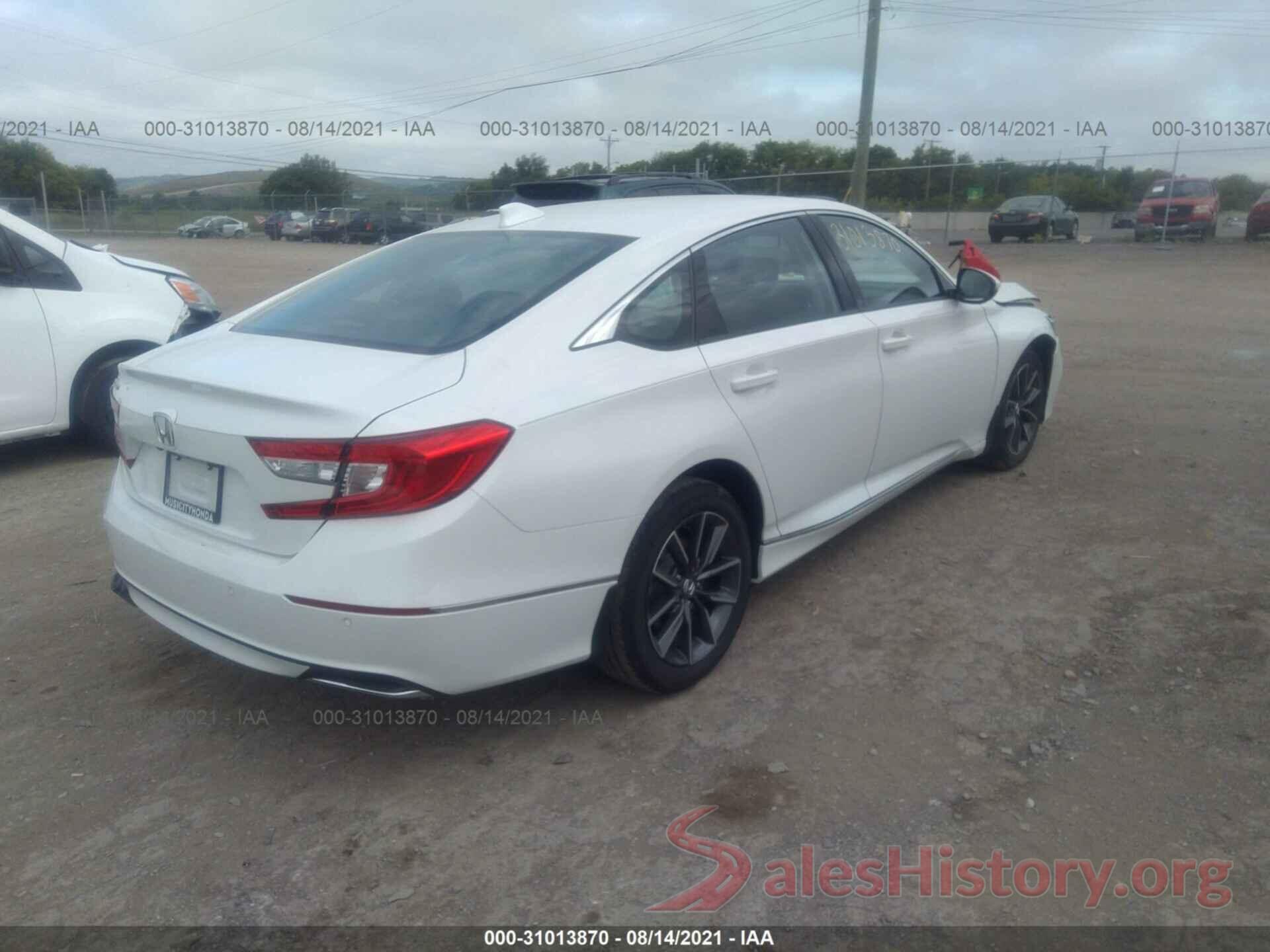 1HGCV1F5XMA023956 2021 HONDA ACCORD SEDAN