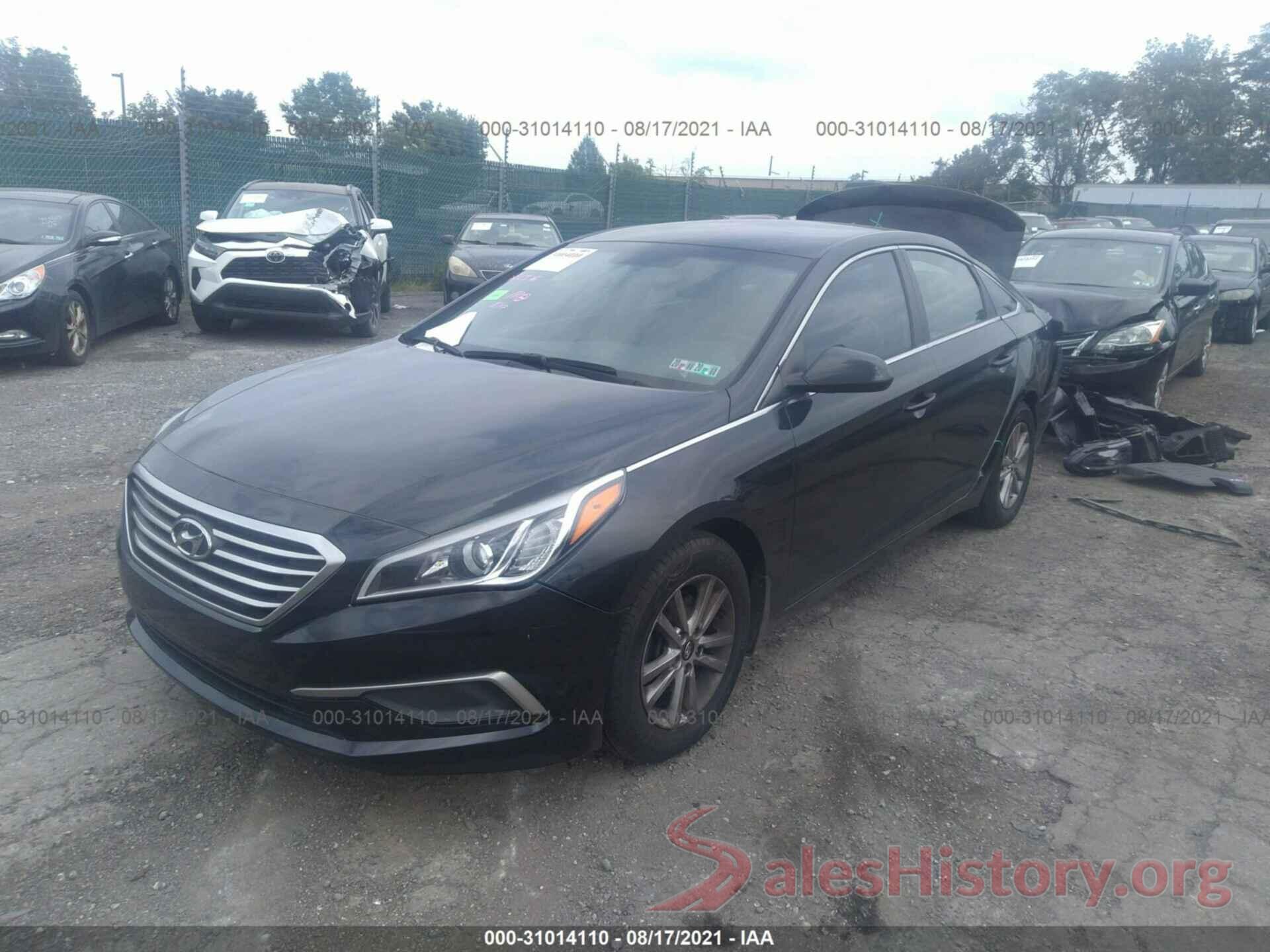 5NPE24AF0HH437330 2017 HYUNDAI SONATA