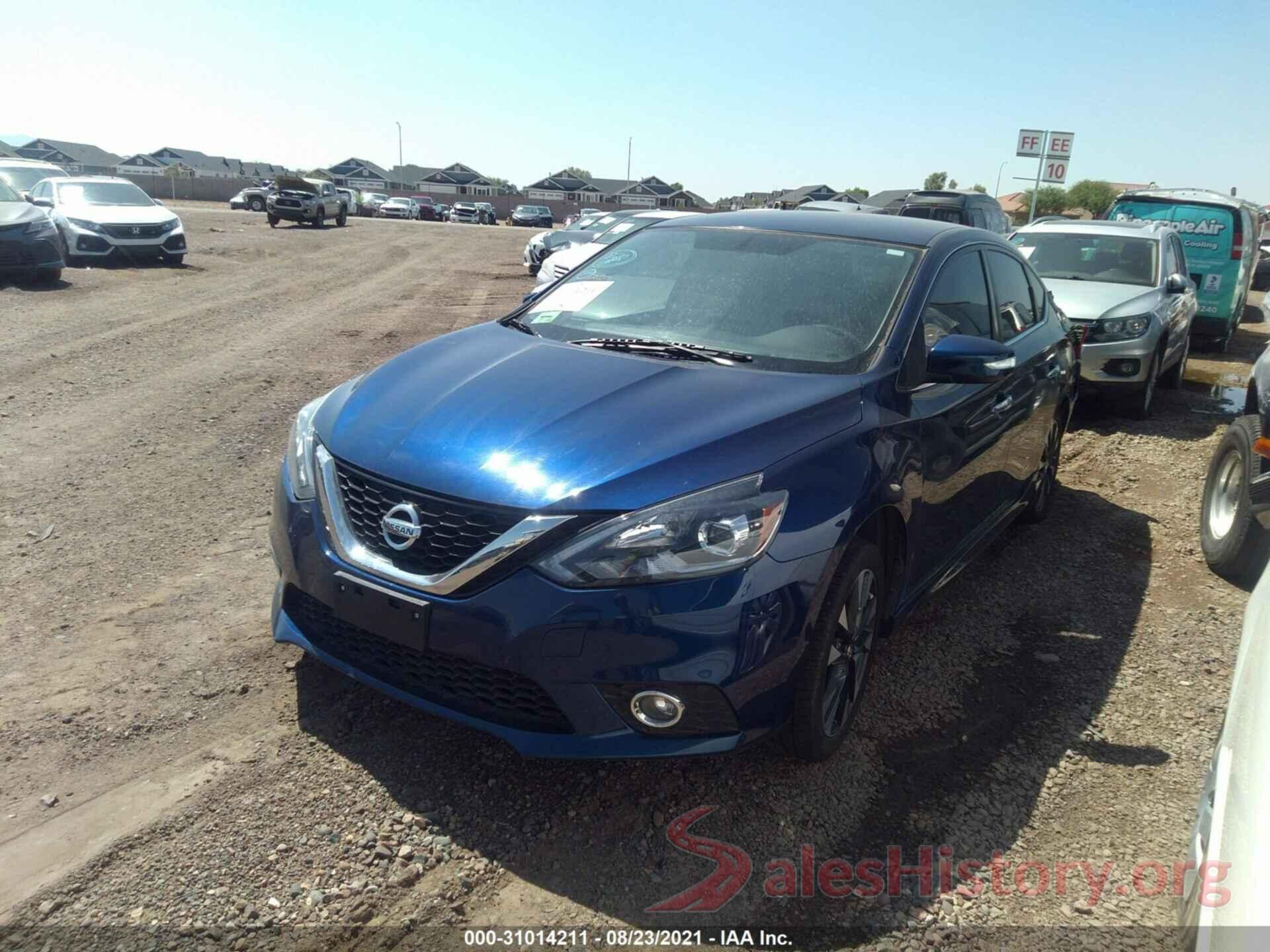 3N1AB7AP9HY389793 2017 NISSAN SENTRA