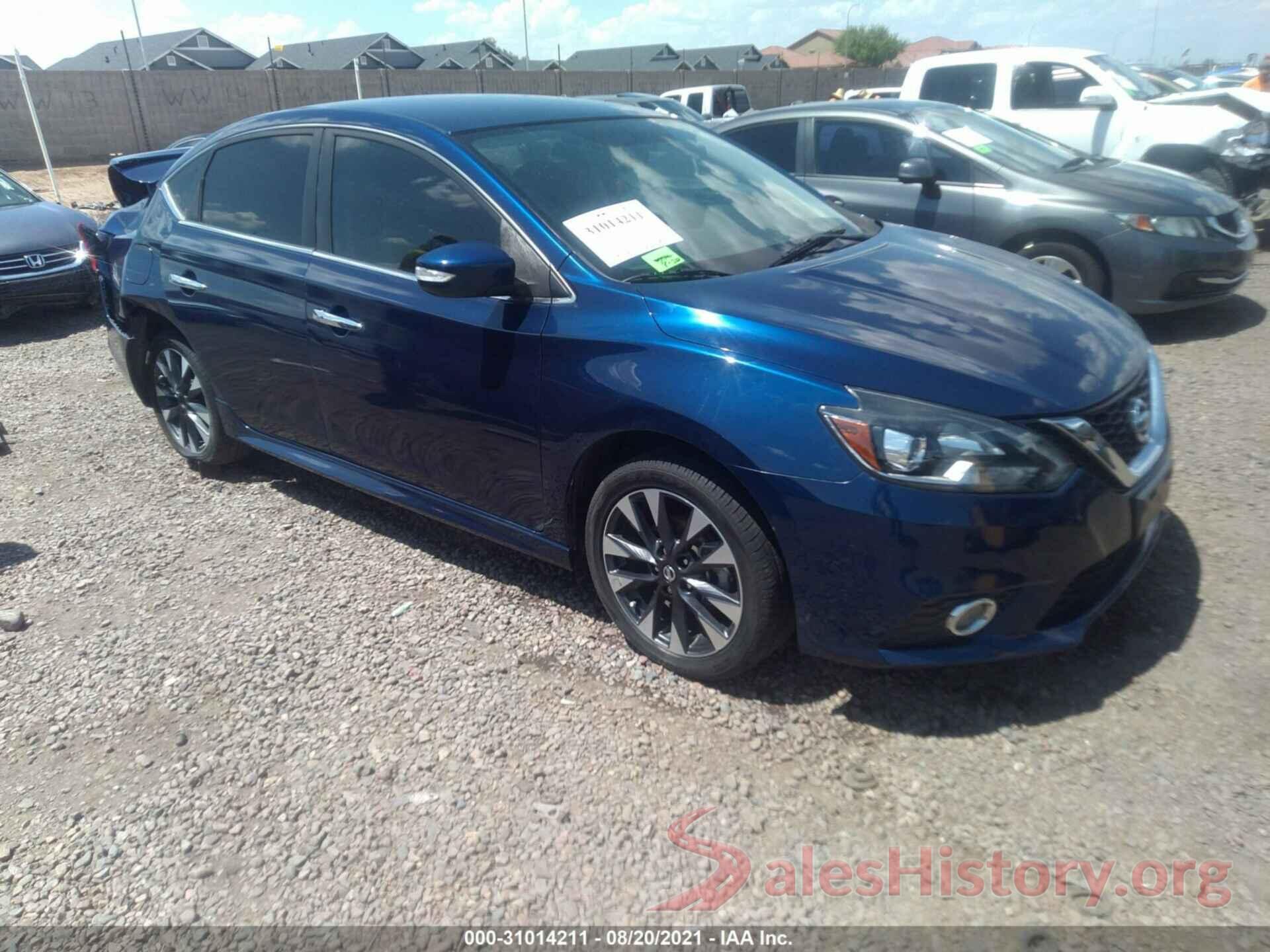 3N1AB7AP9HY389793 2017 NISSAN SENTRA