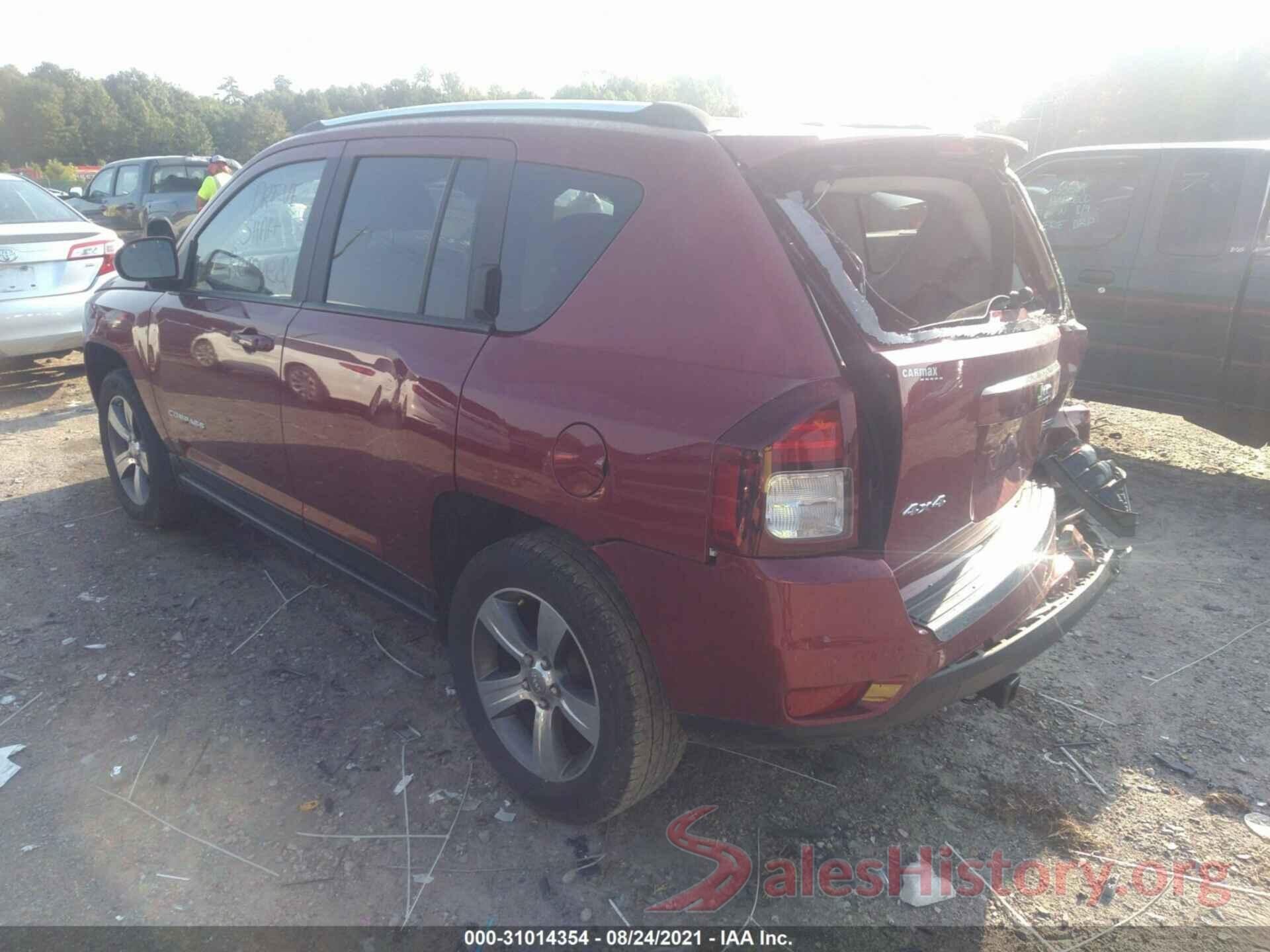 1C4NJDEB4HD137273 2017 JEEP COMPASS