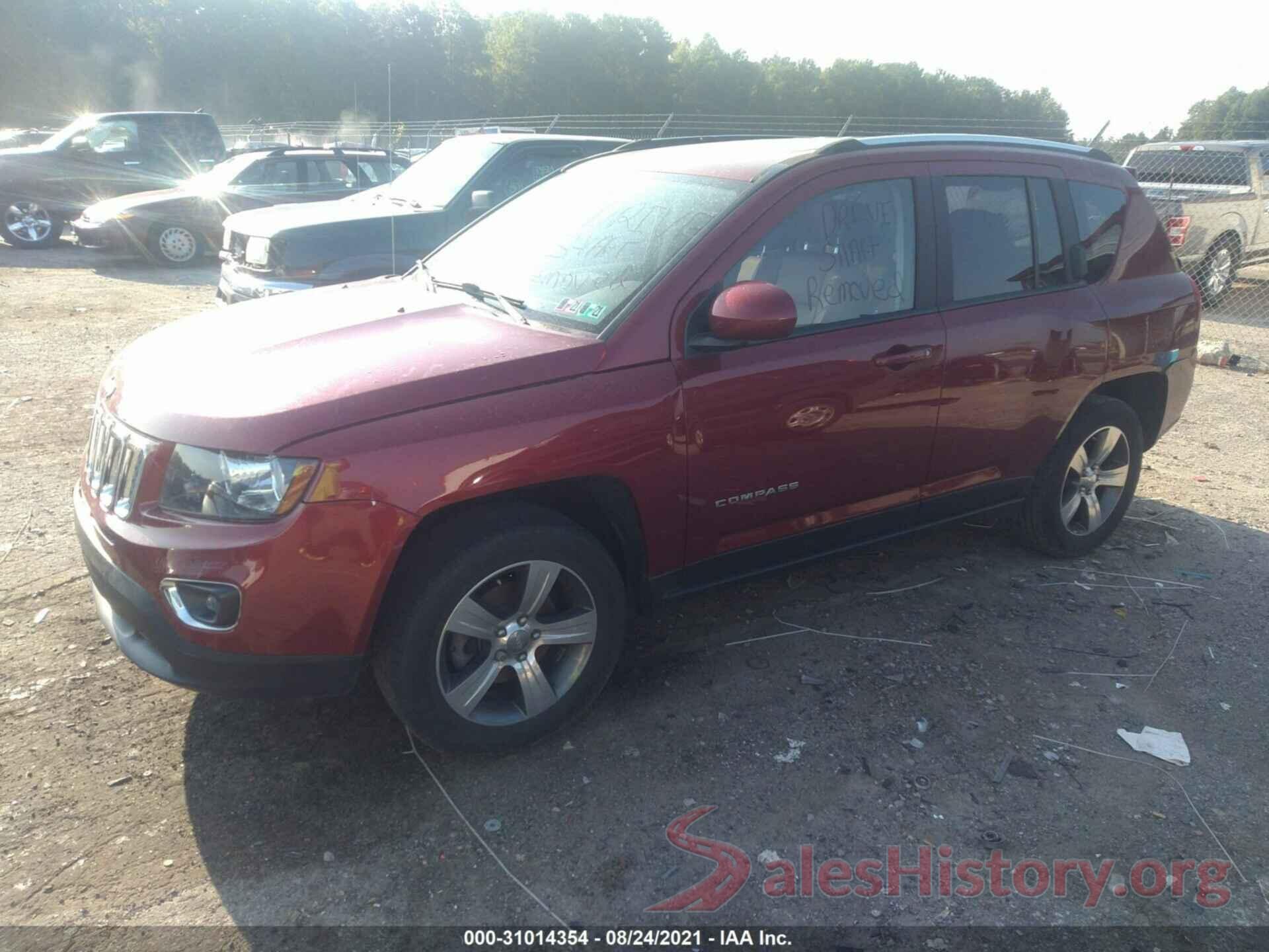 1C4NJDEB4HD137273 2017 JEEP COMPASS