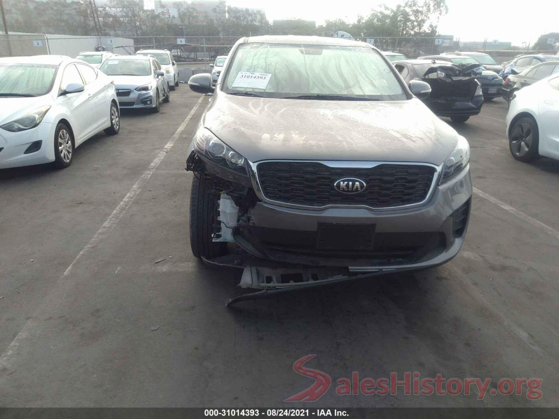 5XYPG4A30KG470567 2019 KIA SORENTO