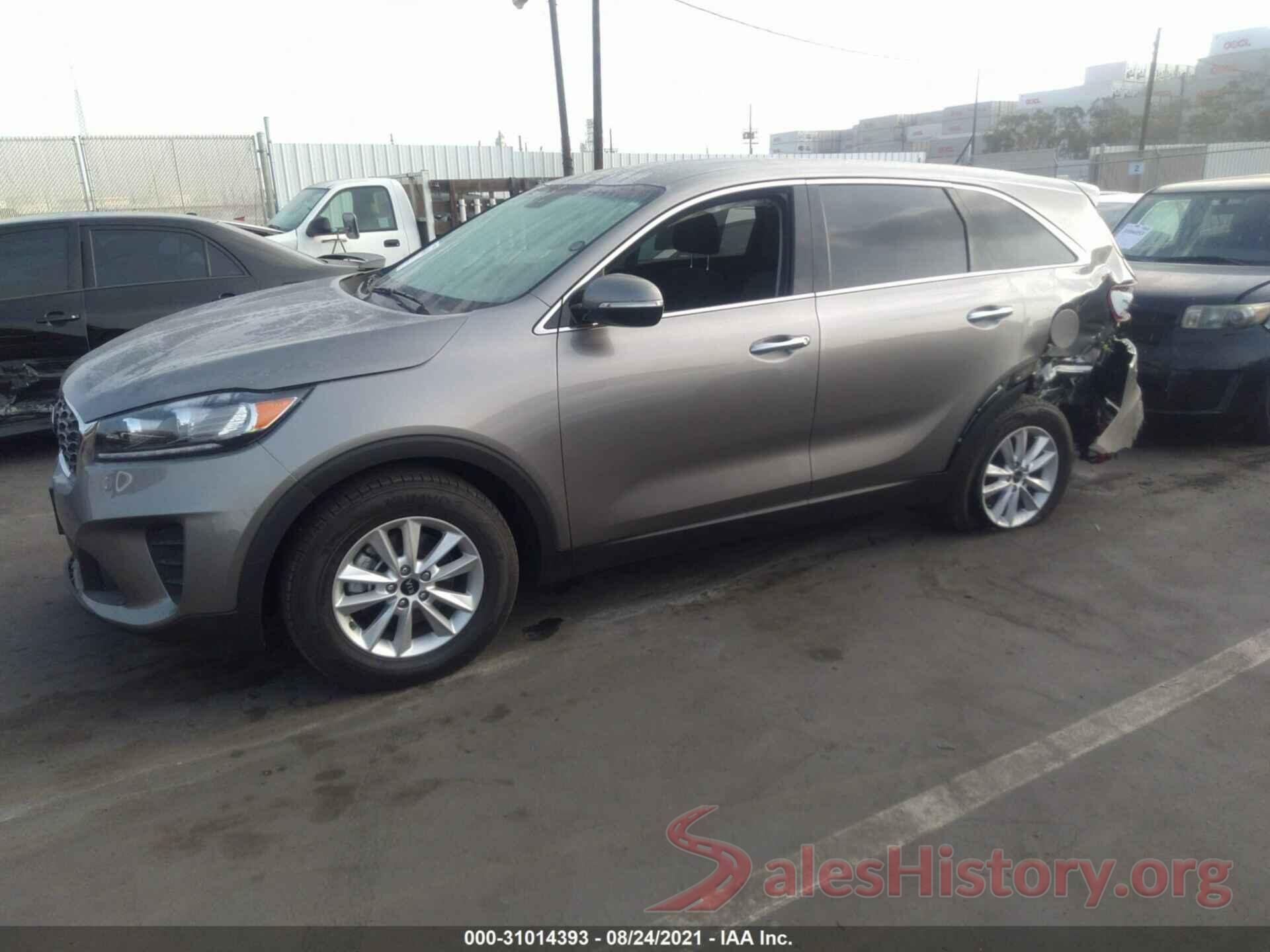 5XYPG4A30KG470567 2019 KIA SORENTO