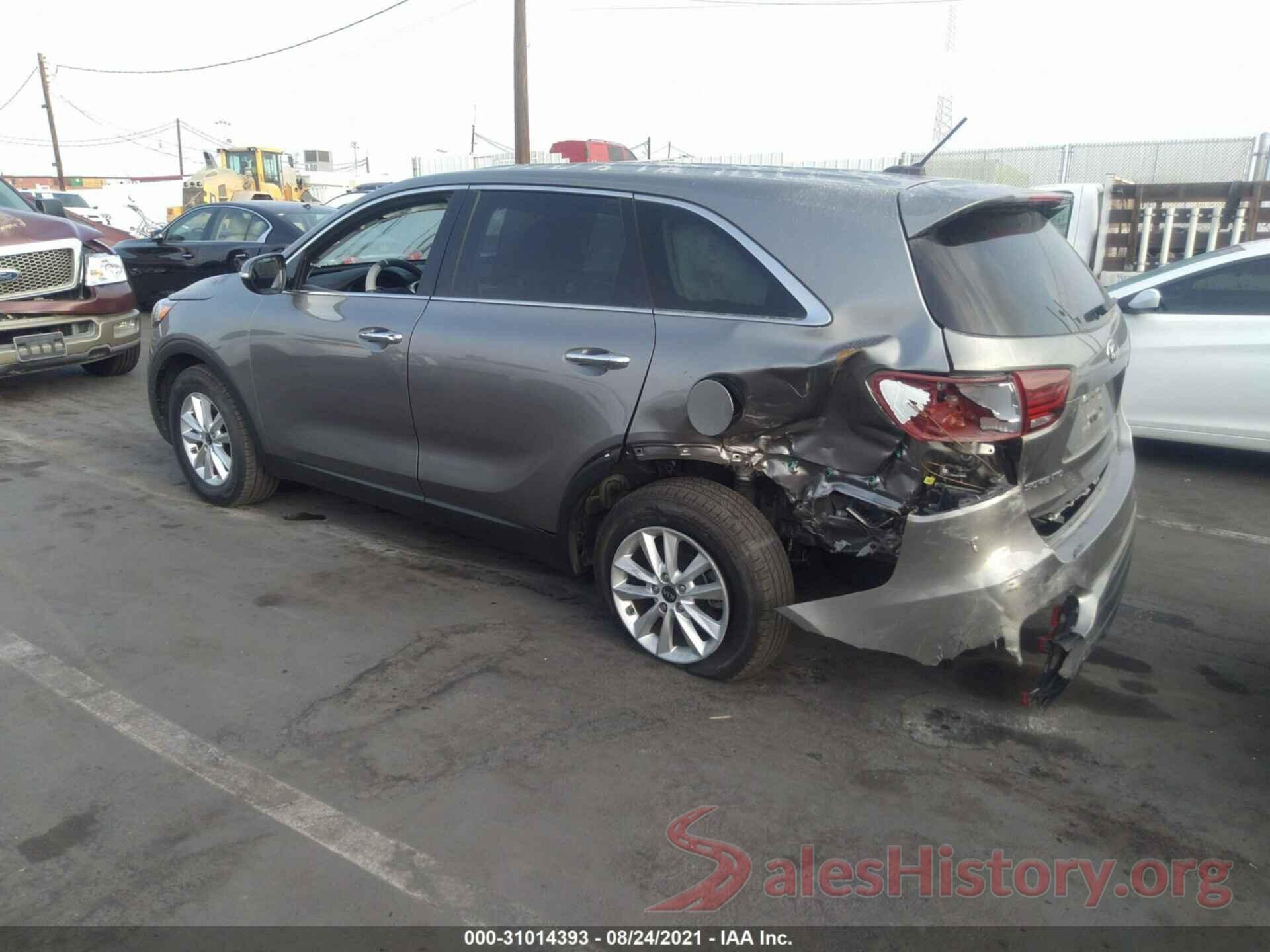 5XYPG4A30KG470567 2019 KIA SORENTO