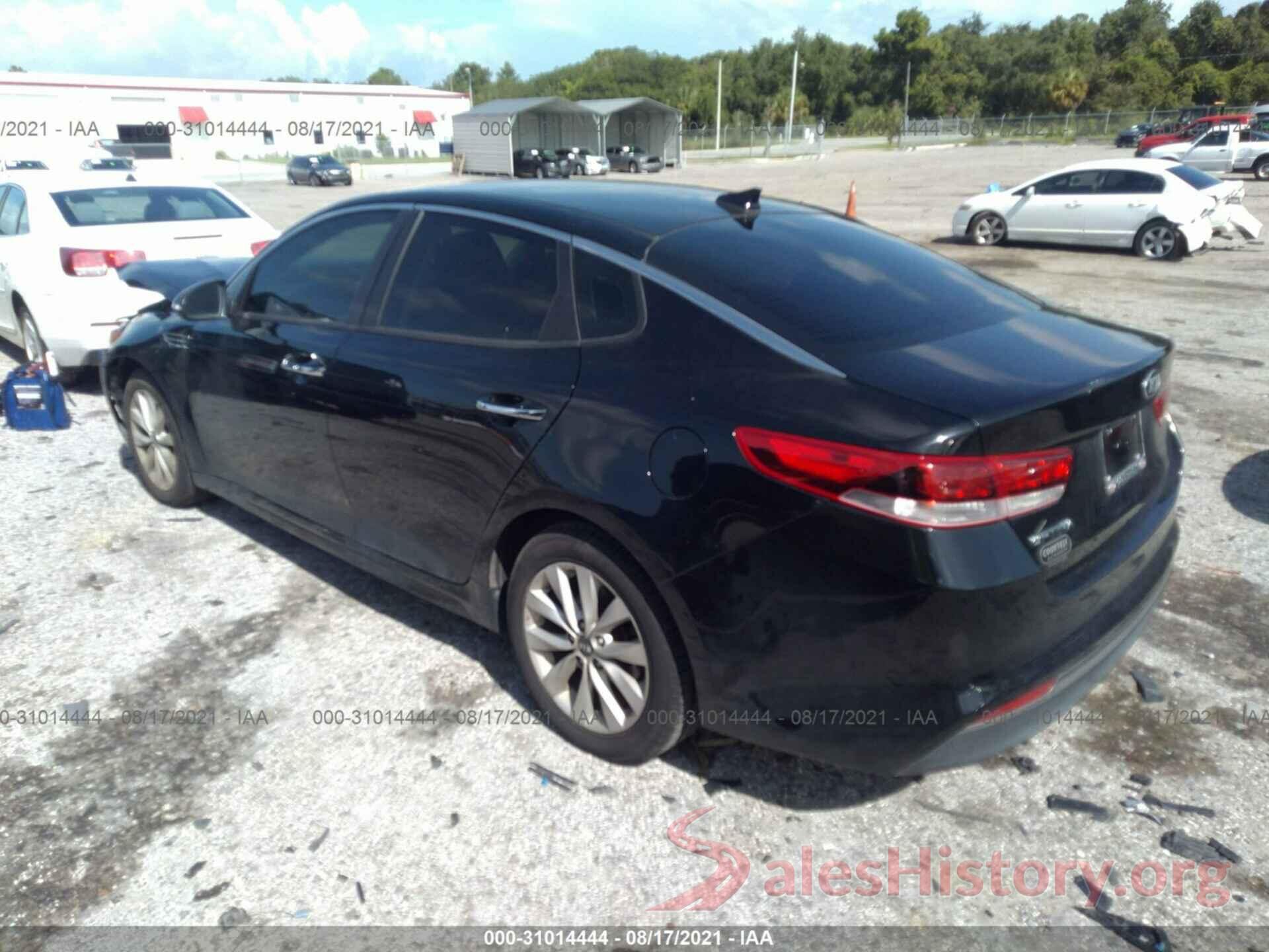 5XXGT4L33GG005561 2016 KIA OPTIMA